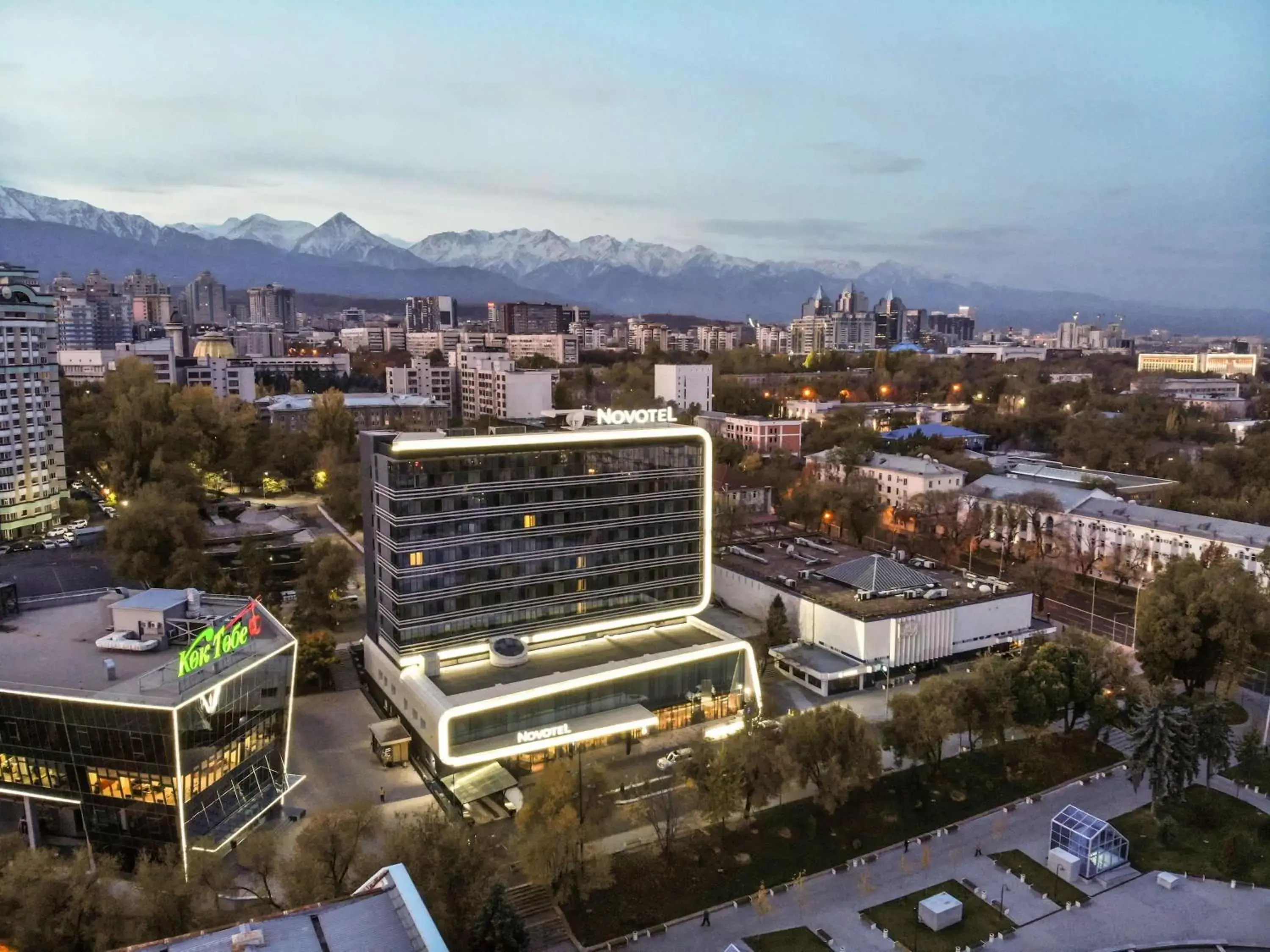 Property building, Bird's-eye View in Novotel Almaty City Center