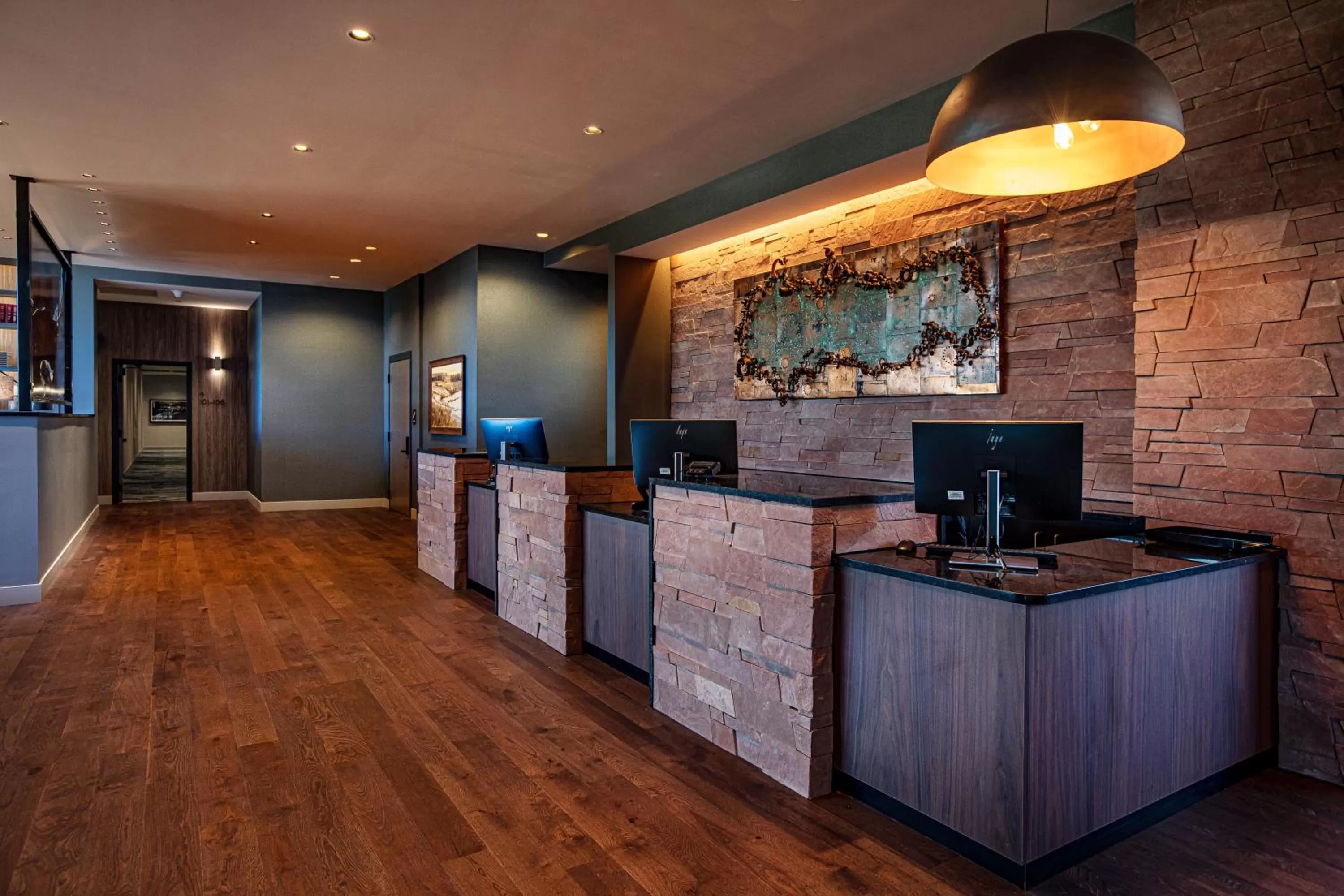 Lobby or reception in Hotel Maverick