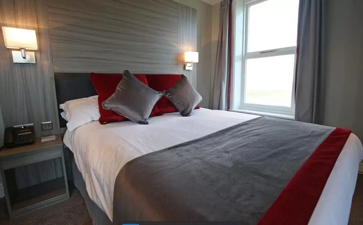 Bed in Leasowe Castle Hotel