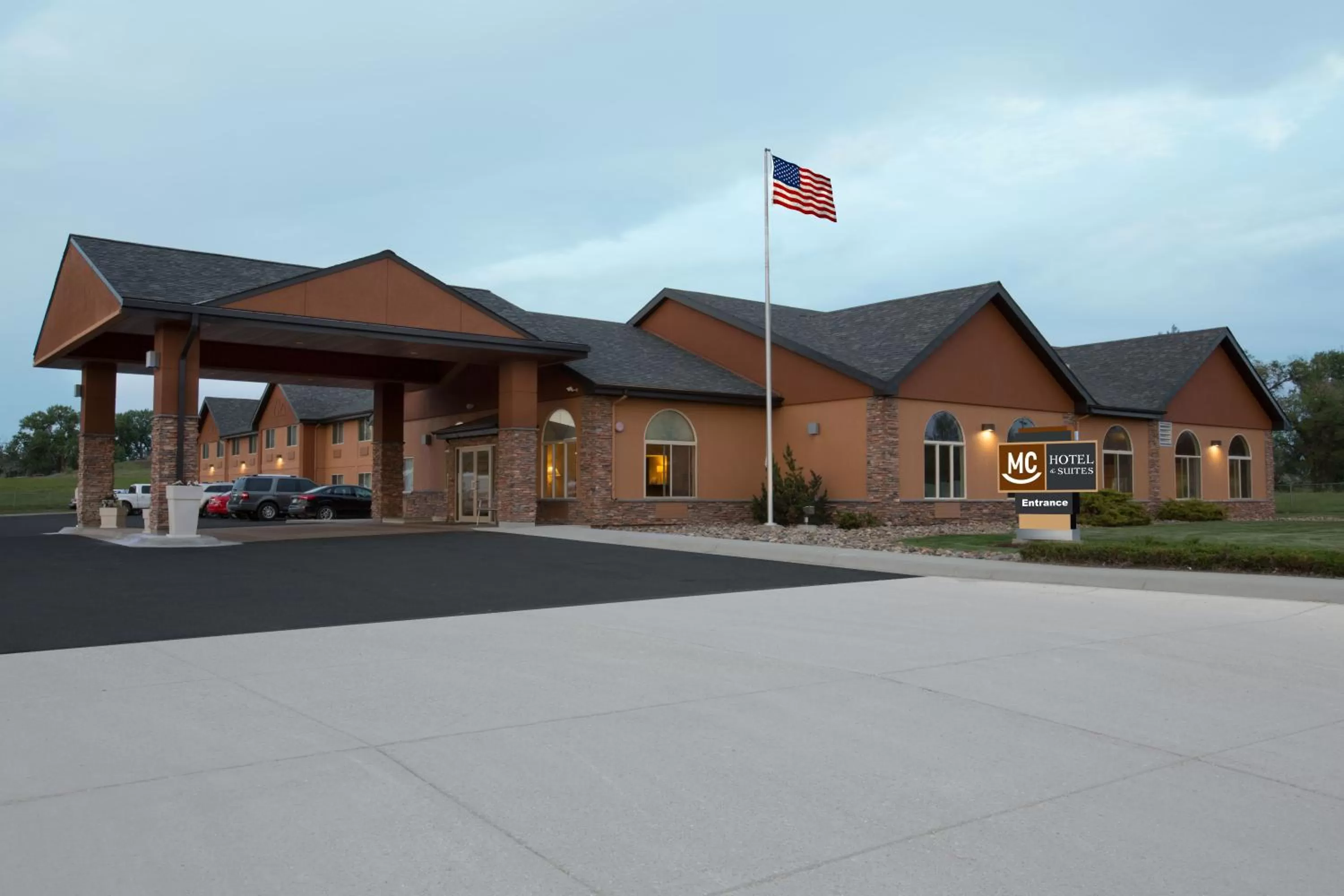 Facade/entrance in Miles City Hotel & Suites