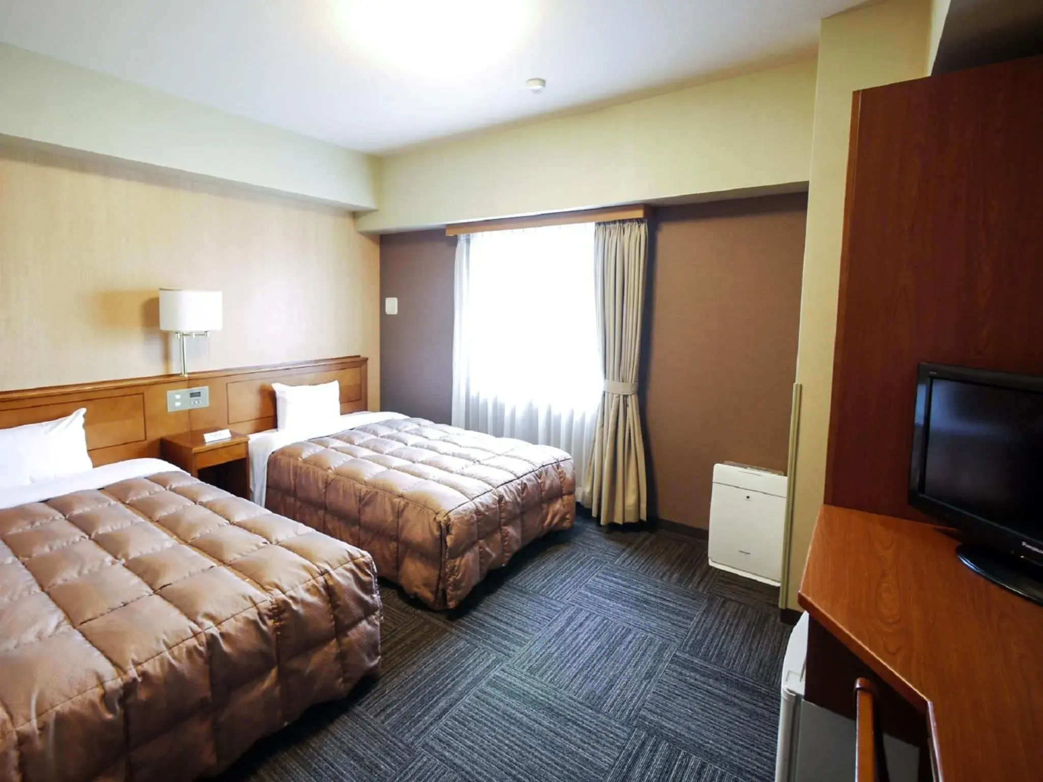 Photo of the whole room, Bed in Hotel Route Inn Hamanako