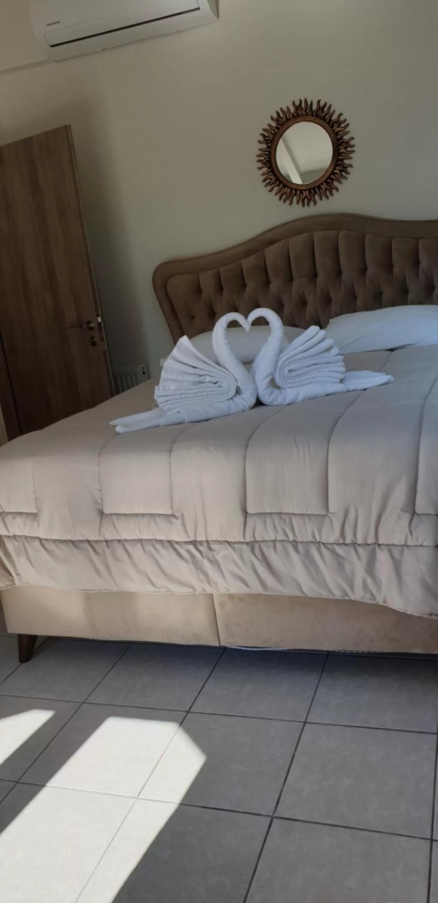 Bed in Alexia's Apartments