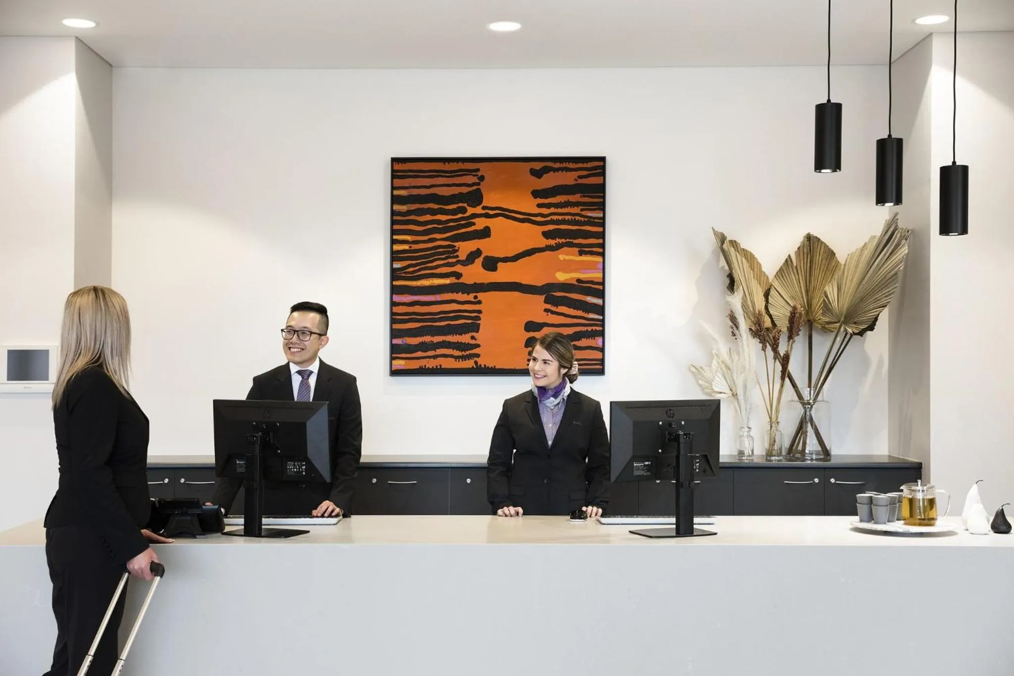 Lobby or reception in Quest Orange