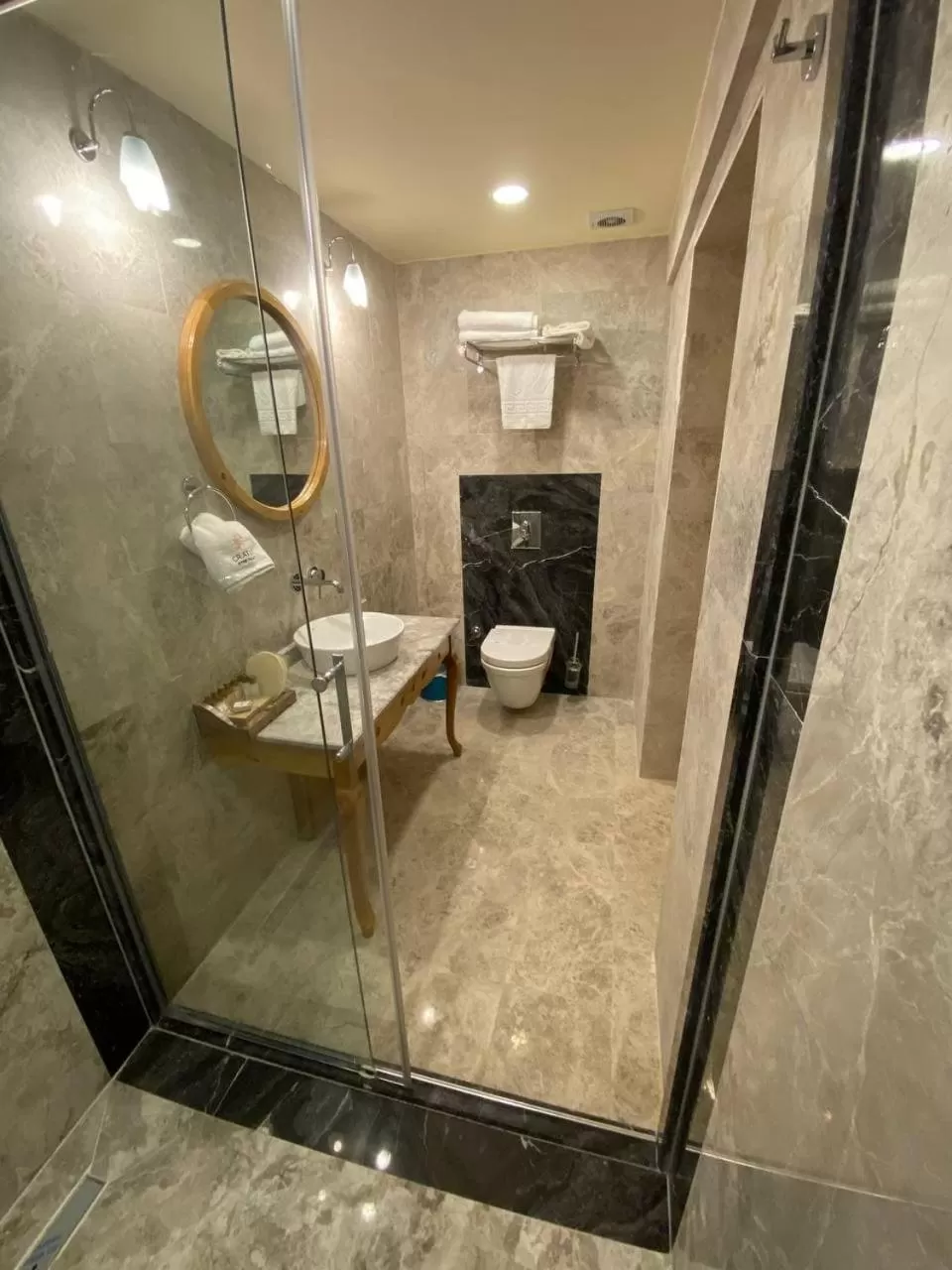 Bathroom in Cratus Stone Palace