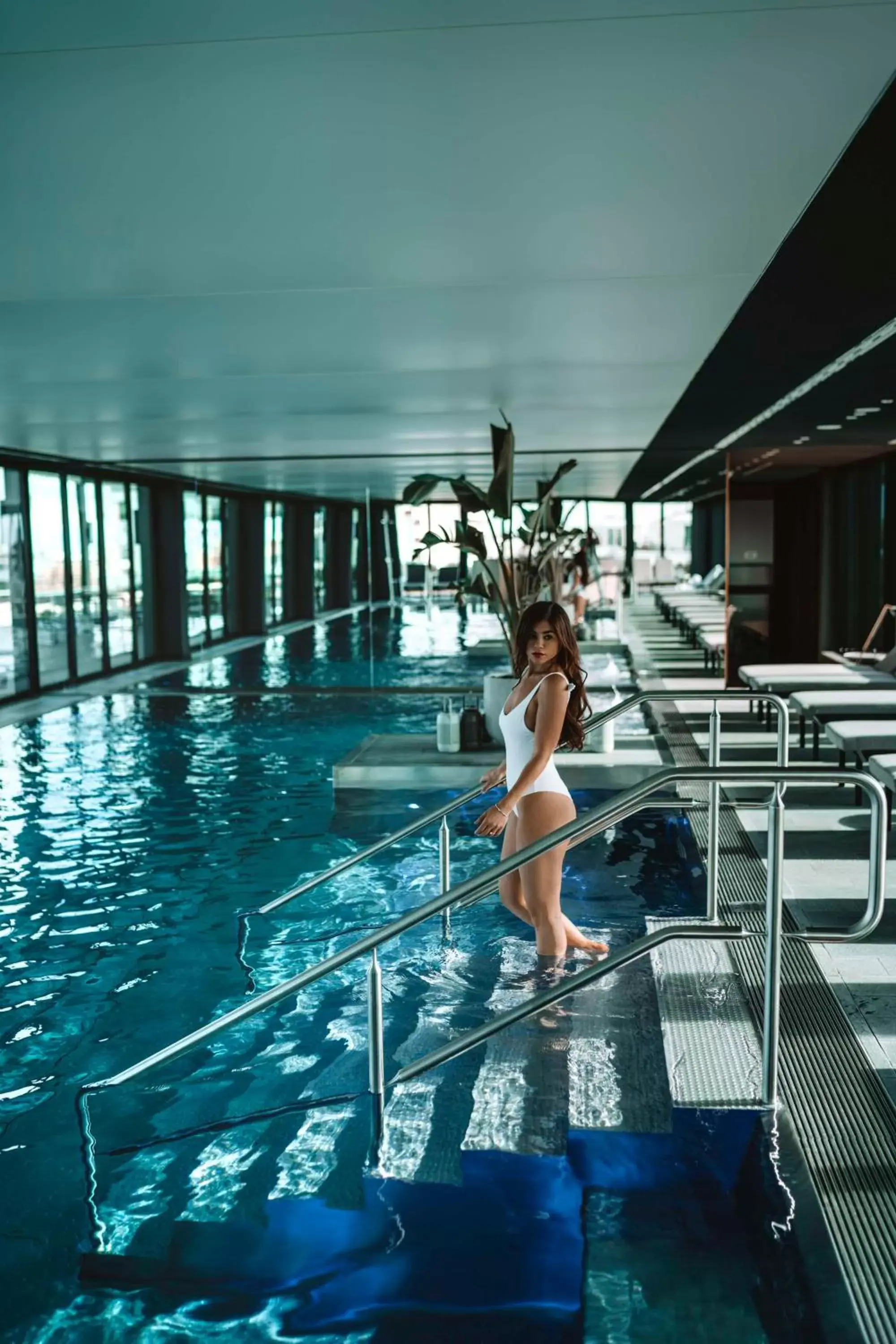 Spa and wellness centre/facilities, Swimming Pool in Andaz Munich Schwabinger Tor - a concept by Hyatt