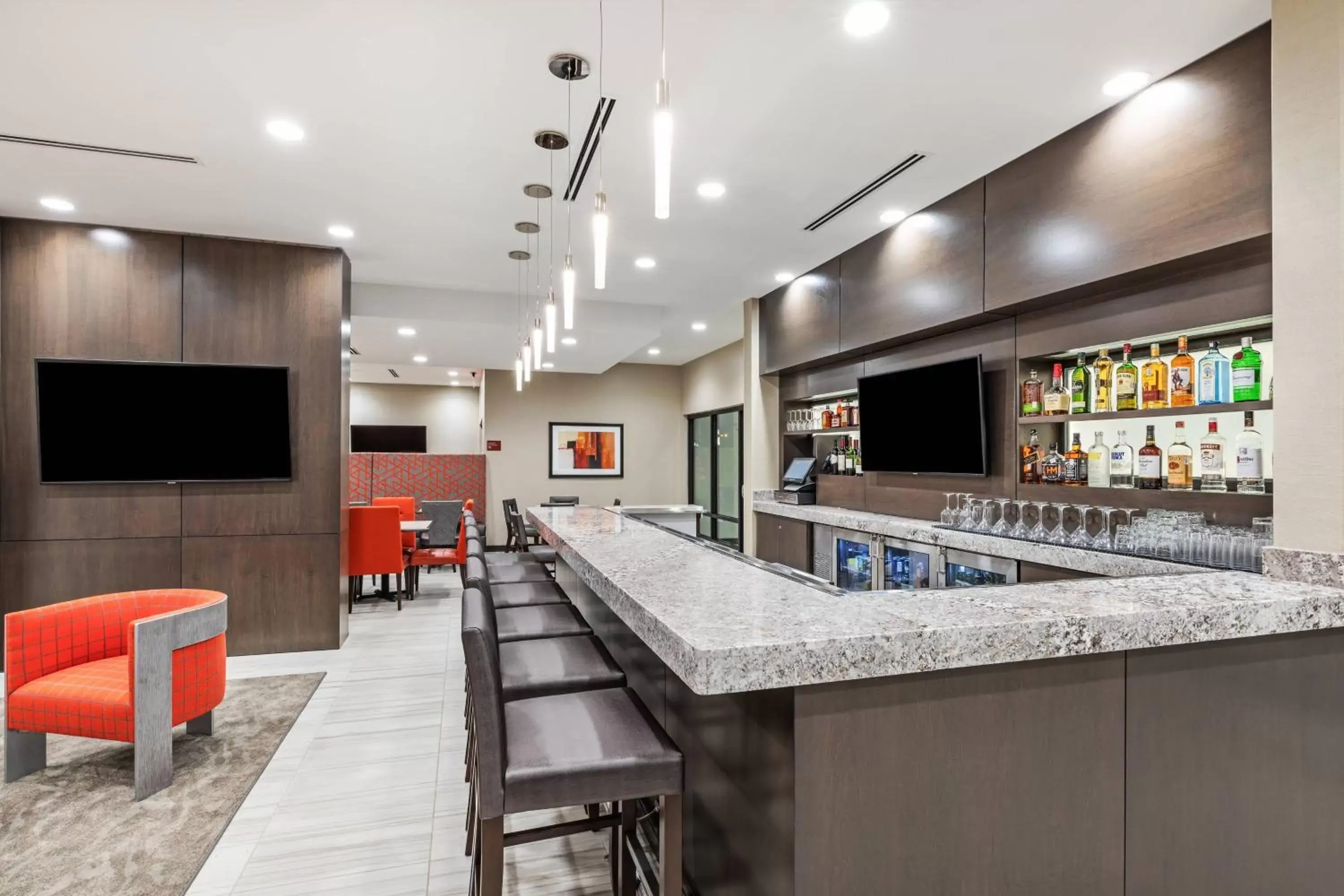 Lobby or reception, Lounge/Bar in TownePlace Suites Dallas Plano/Richardson