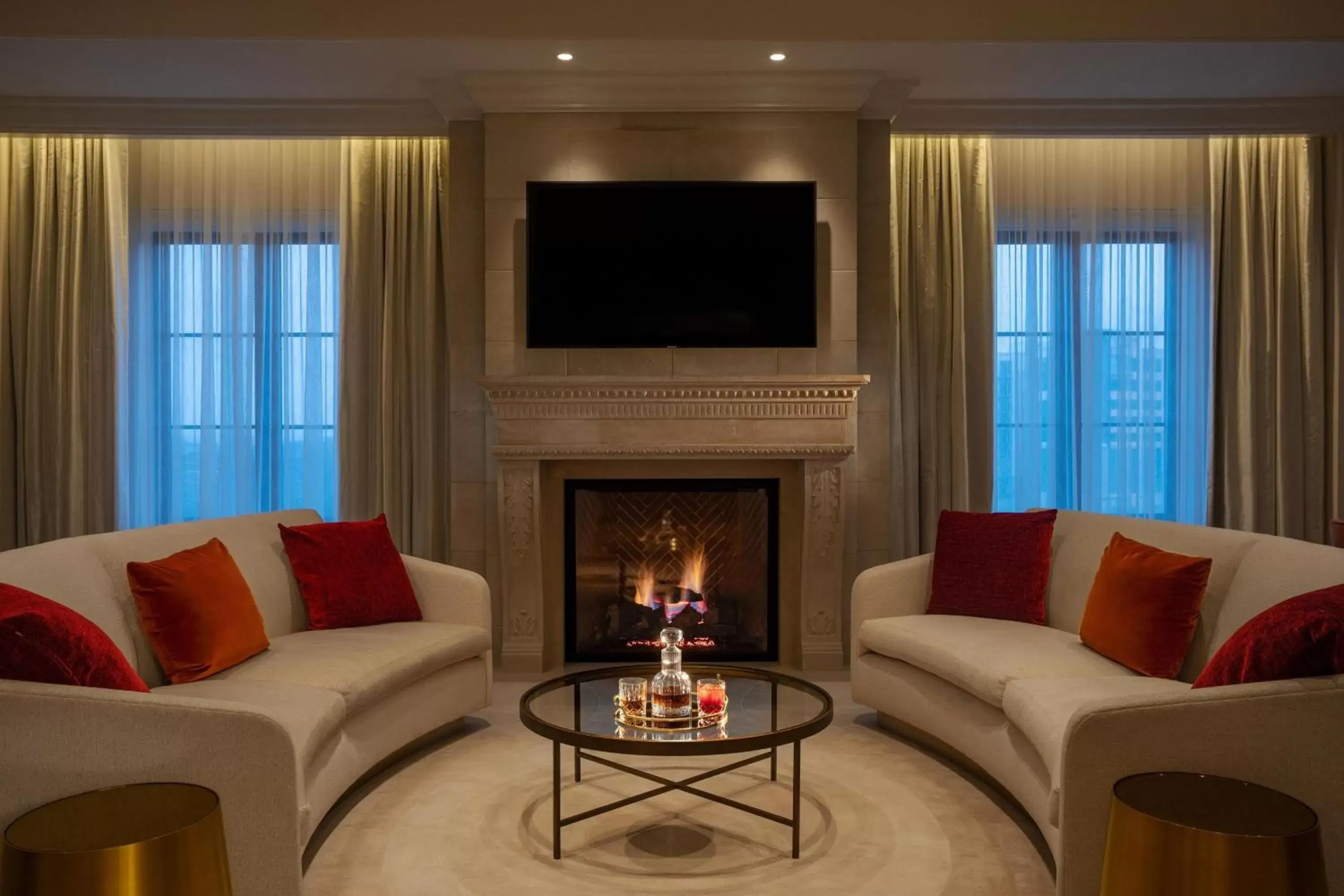 Living room, Seating Area in The St. Regis Atlanta