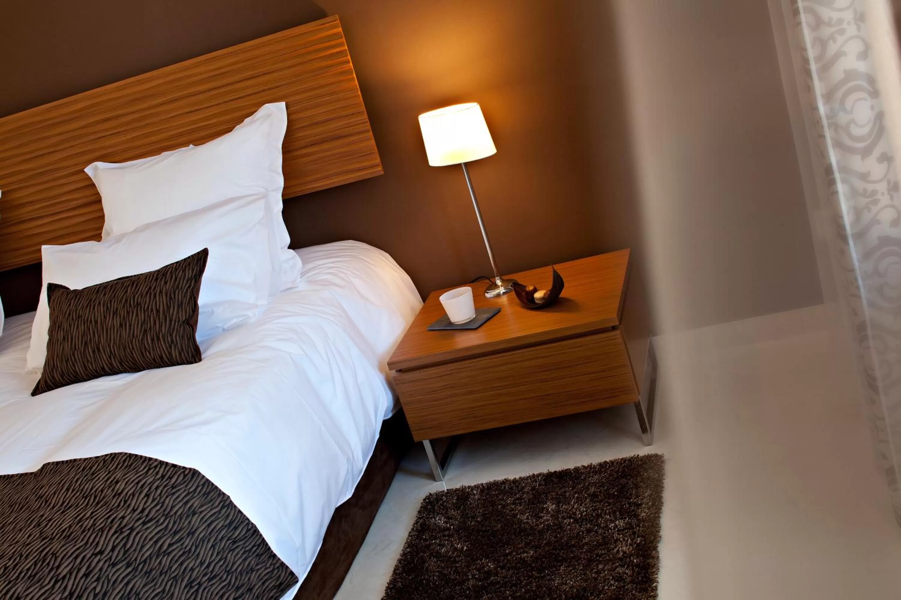 Bed in Le Mas de l'Espérance - Chambres d'hôtes de Prestige