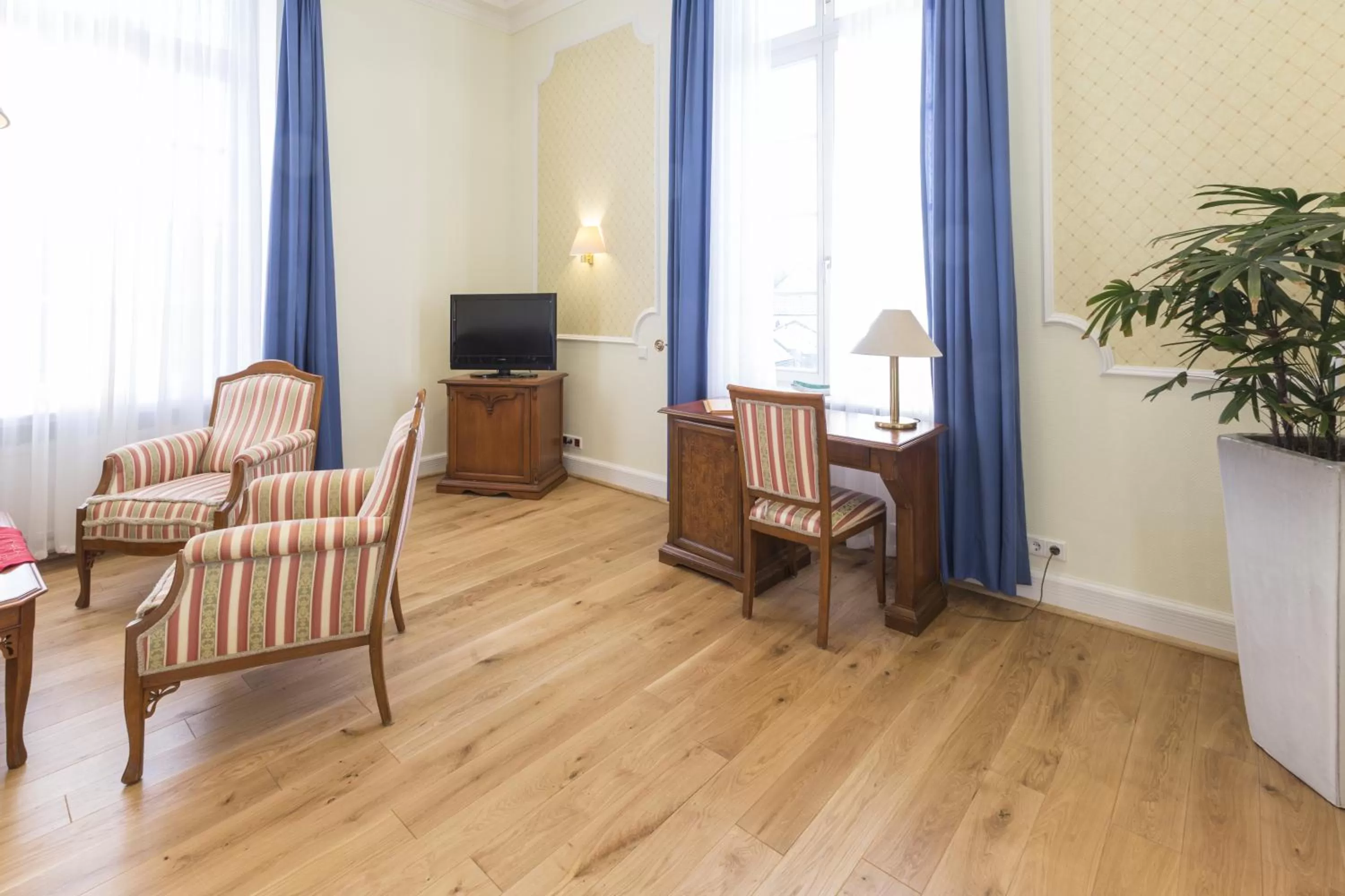 Seating area in Schlosshotel Westerholt