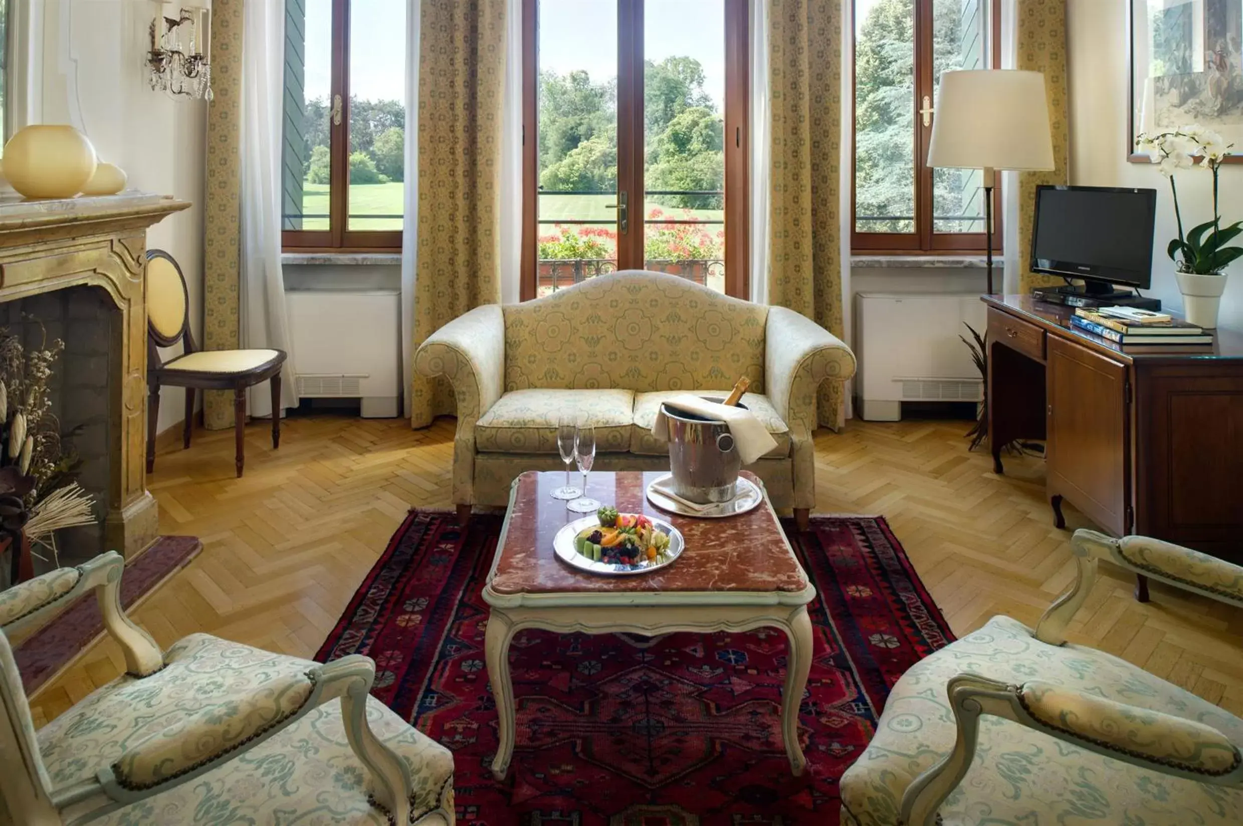 Decorative detail, Seating Area in Relais Monaco Country Hotel & Spa