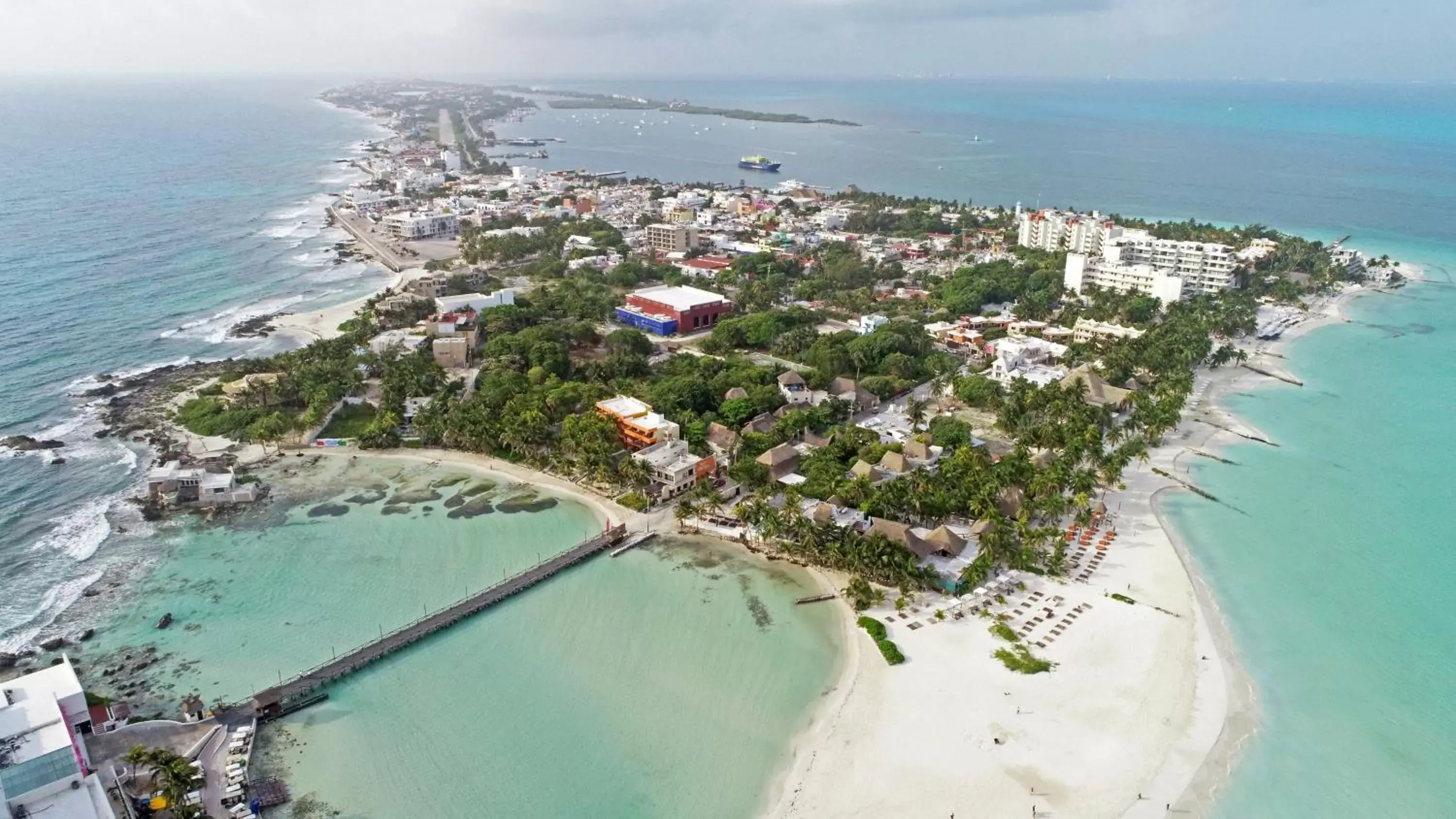 Bird's eye view, Bird's-eye View in Cabanas Maria Del Mar