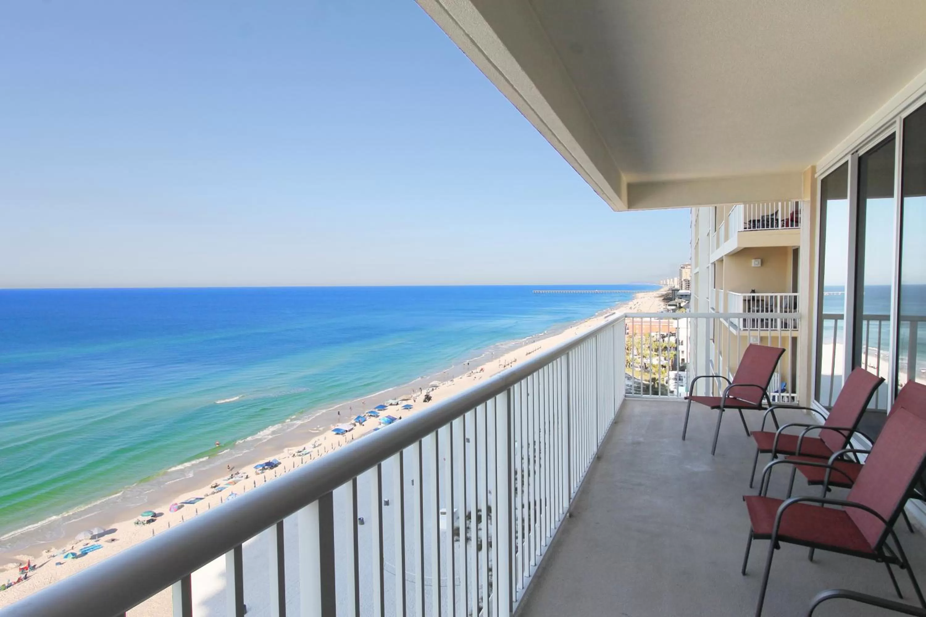 Balcony/Terrace in Majestic Beach Resort, Panama City Beach, Fl