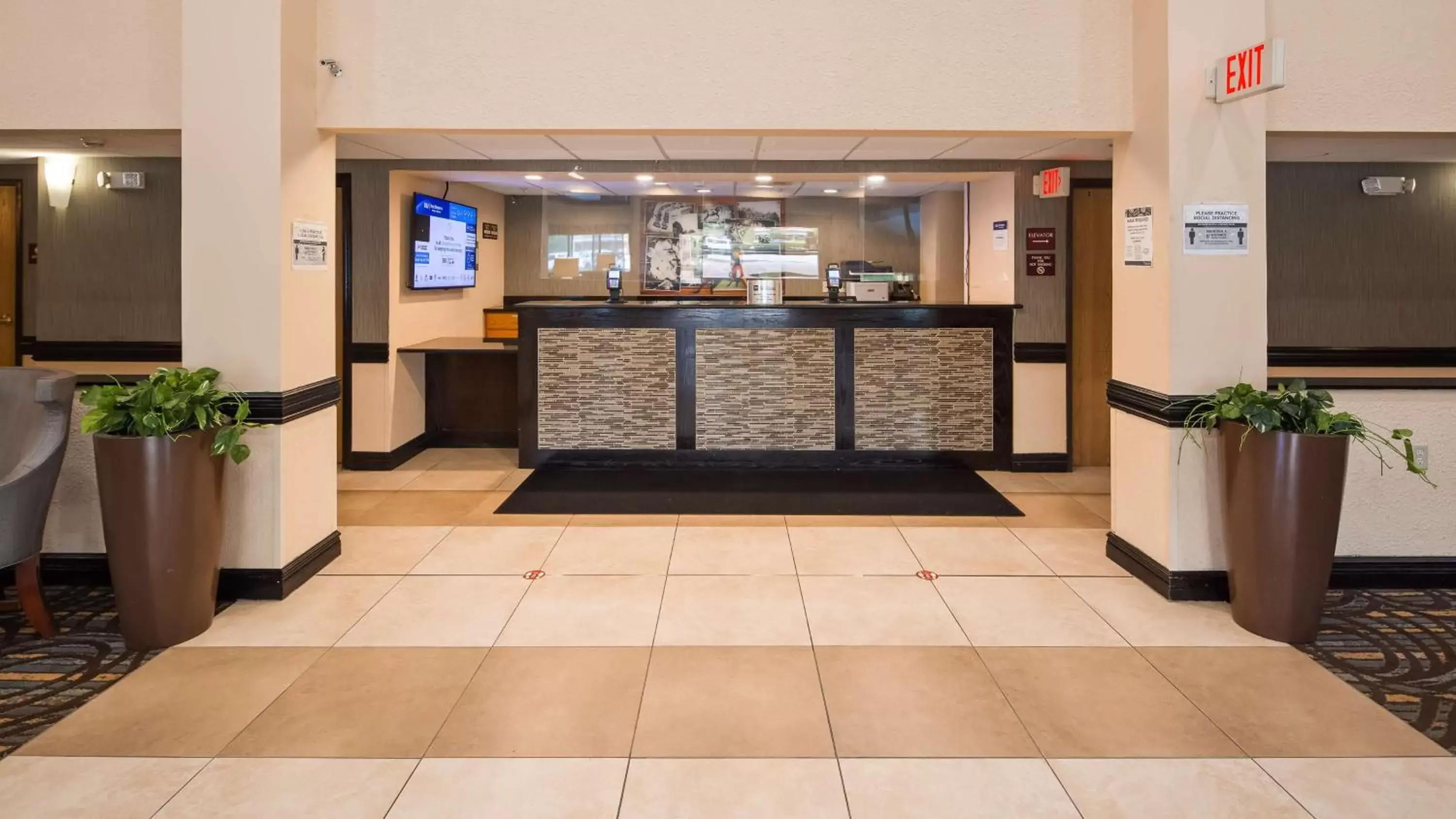 Lobby or reception, Lobby/Reception in Best Western Plus Newark/Christiana Inn