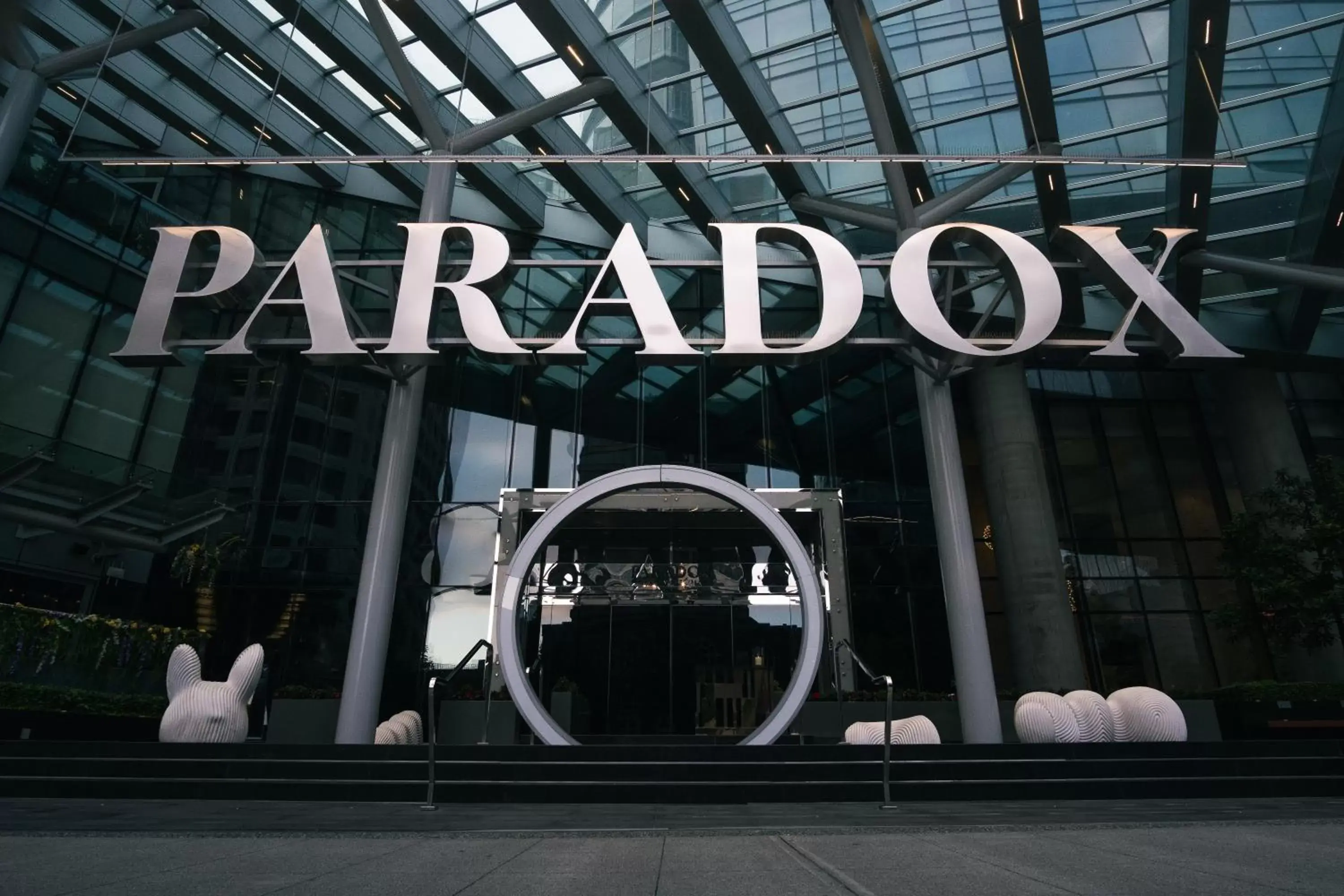 Facade/entrance in Paradox Hotel Vancouver