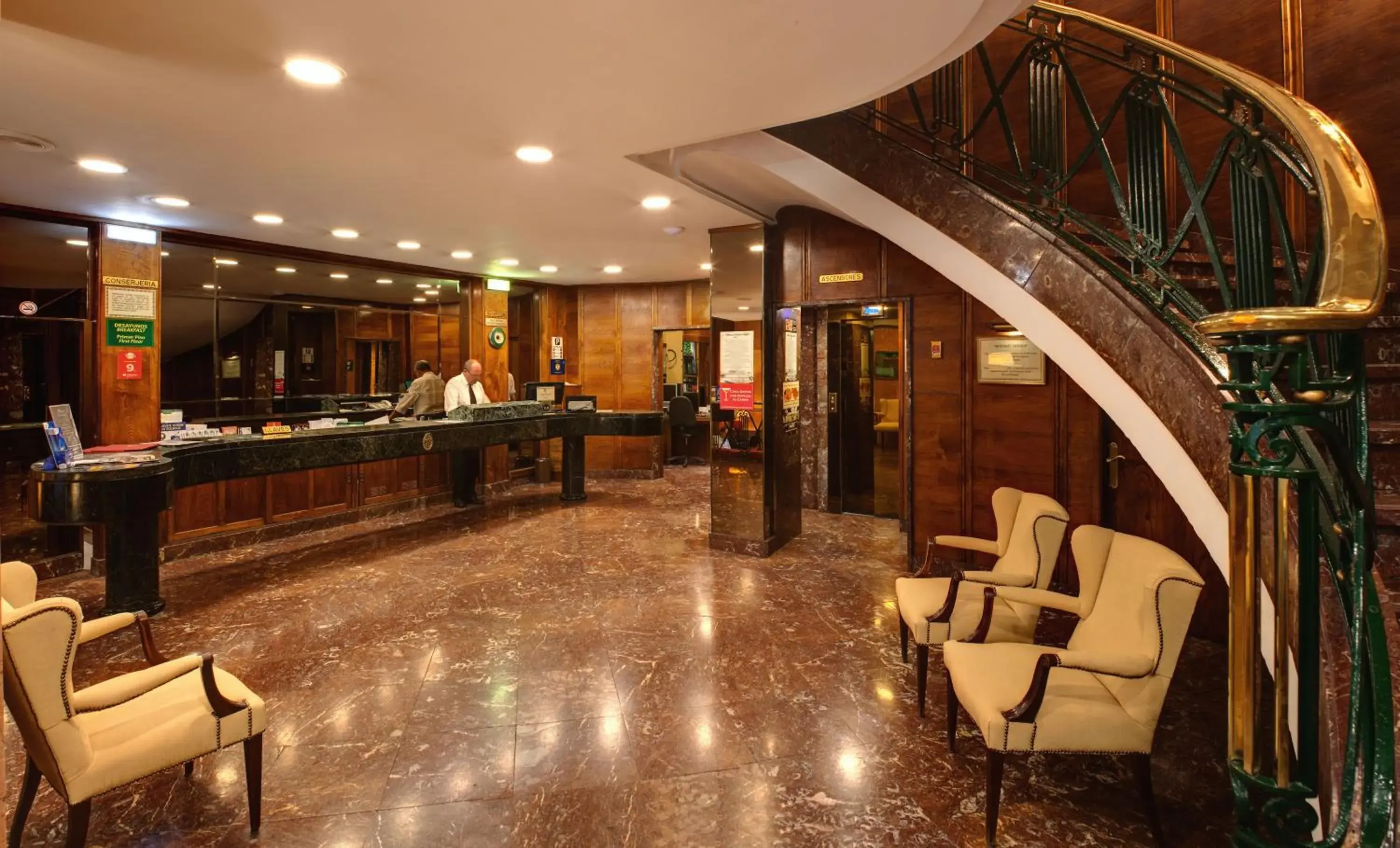 Lobby or reception, Lobby/Reception in Hotel Hernán Cortés