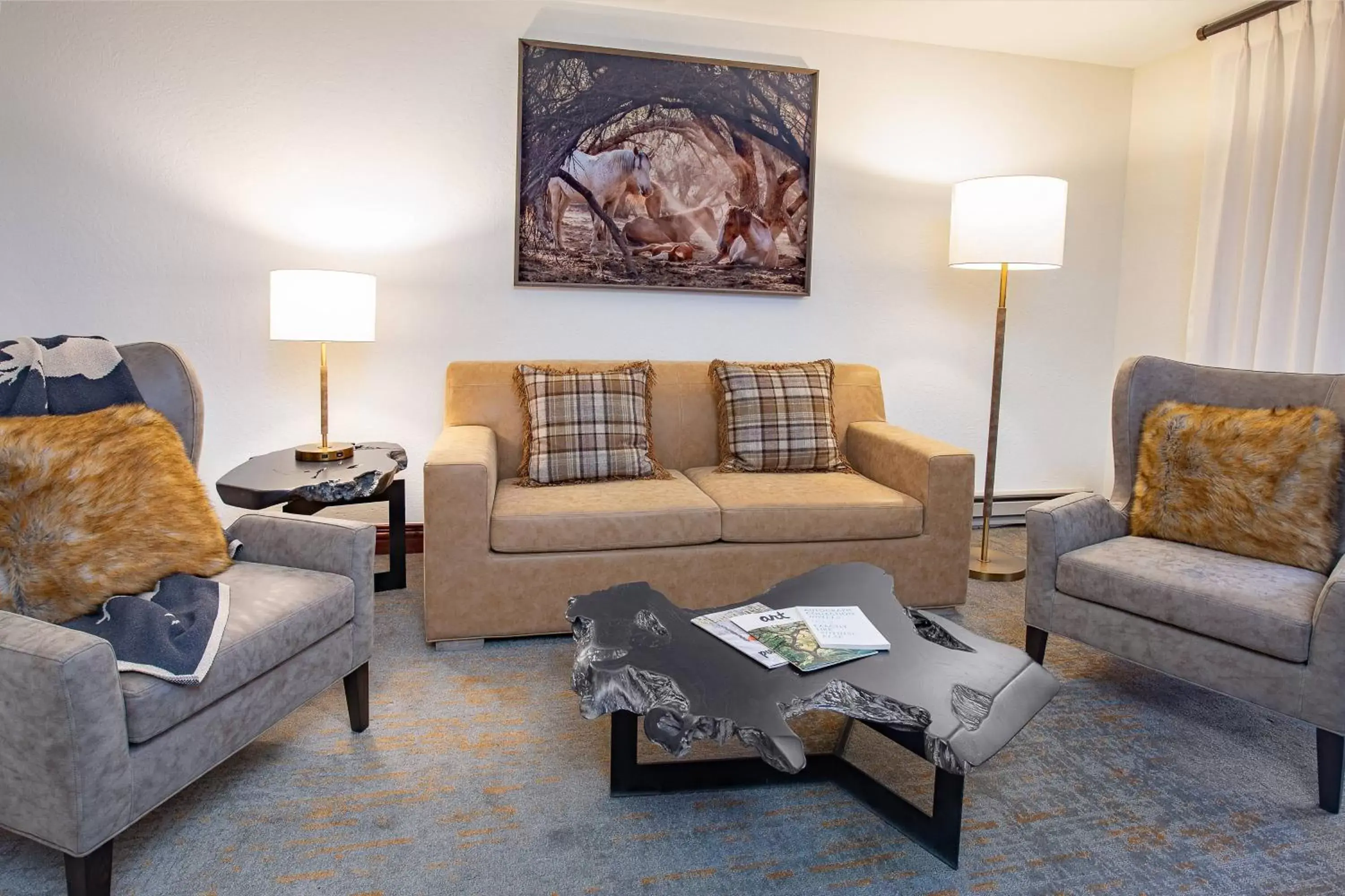 Living room, Seating Area in Beaver Creek Lodge, Autograph Collection