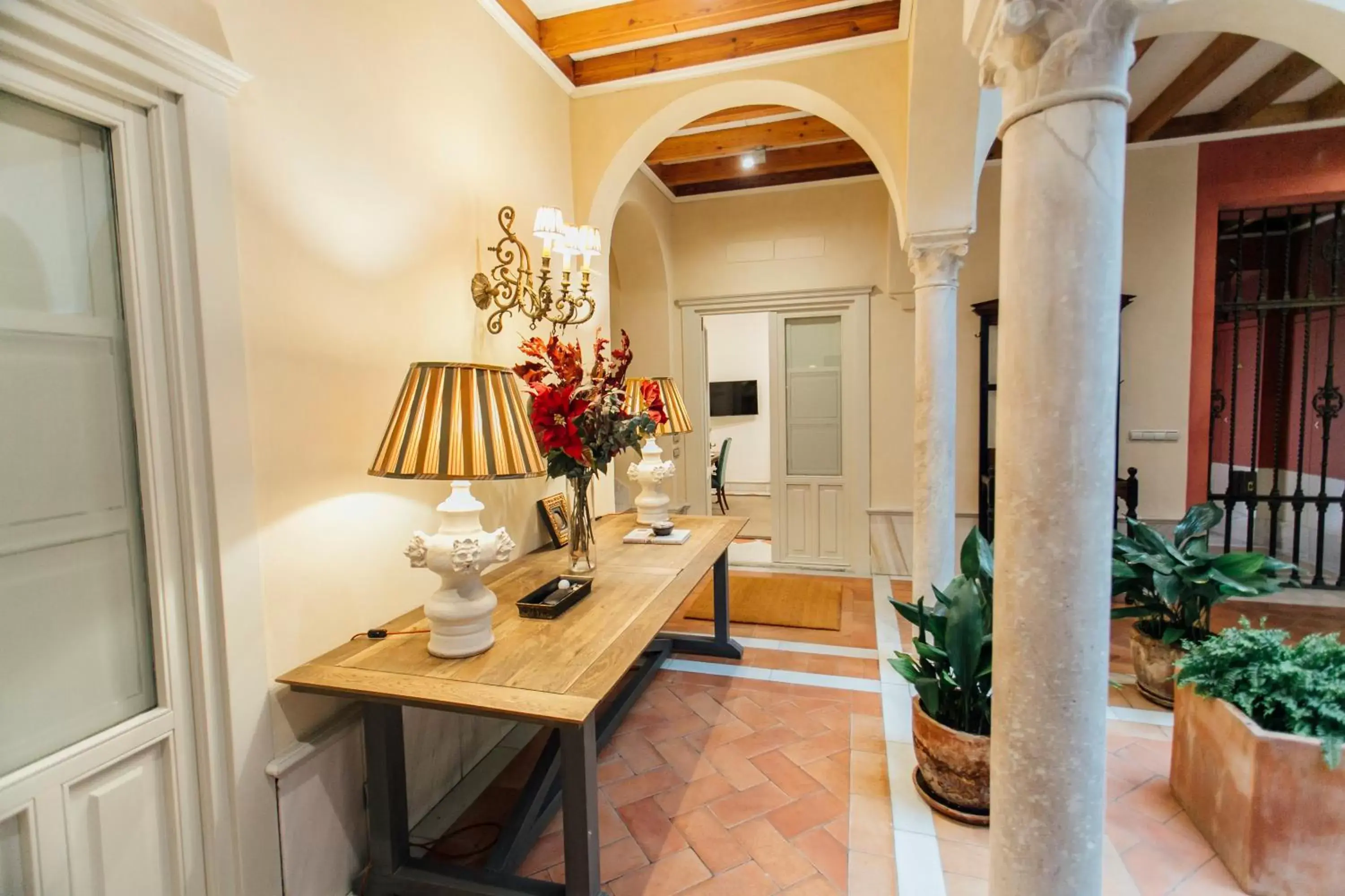 Dining Area in Casa Patio del Siglo XIX