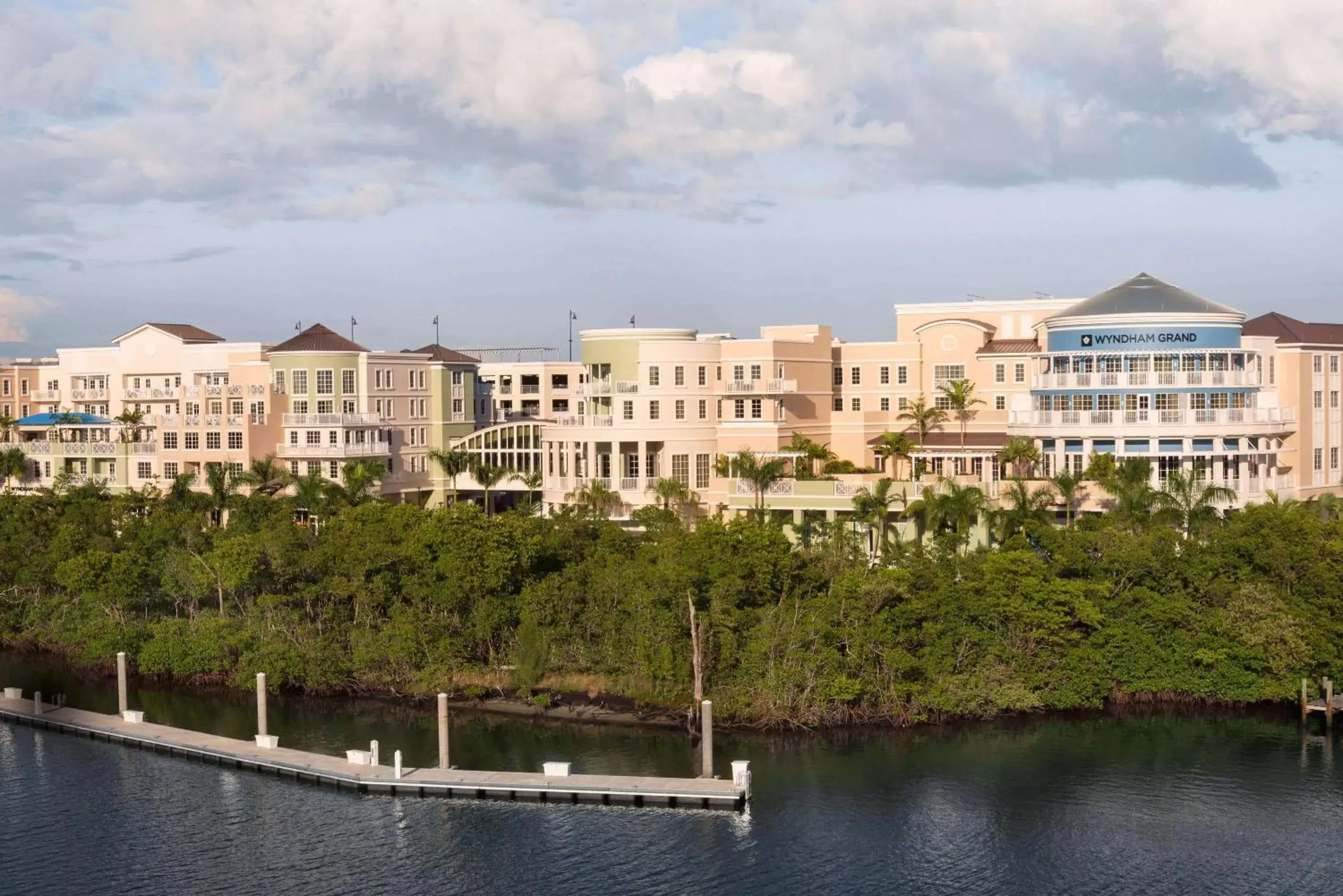 Property building in Wyndham Grand Jupiter at Harbourside Place