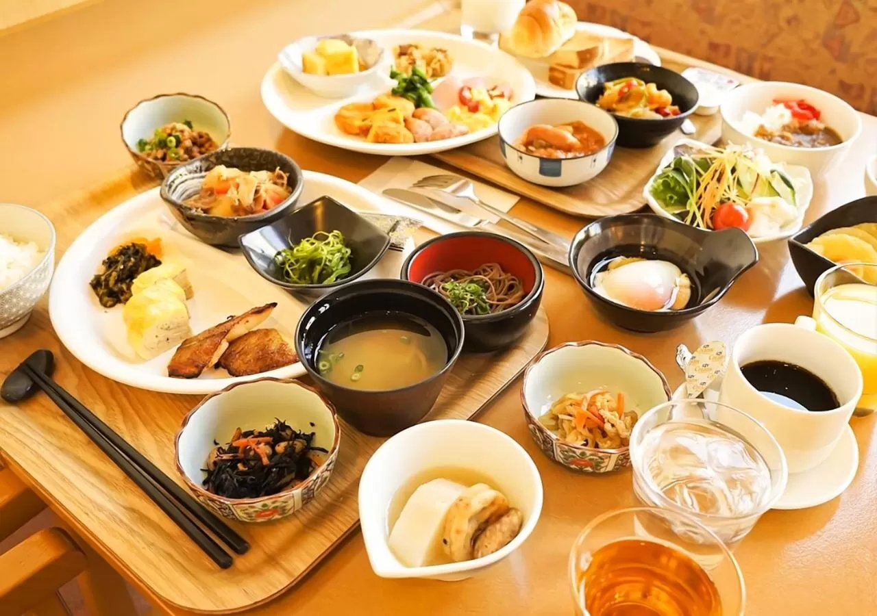 Breakfast in APA Hotel Miyazaki Nobeoka Ekimae