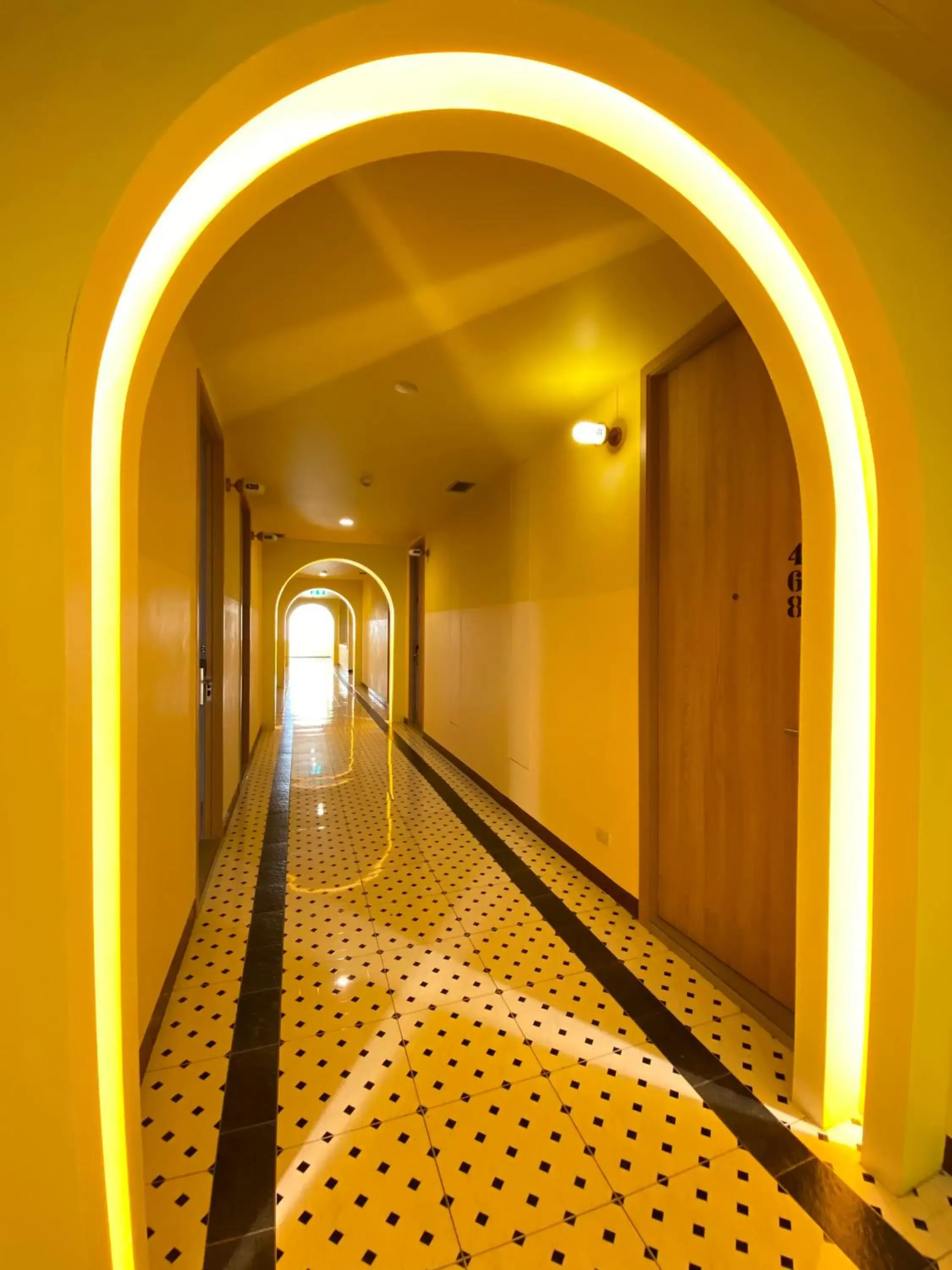 Property building in Miami Hotel Bangkok Property building in Miami Hotel Bangkok