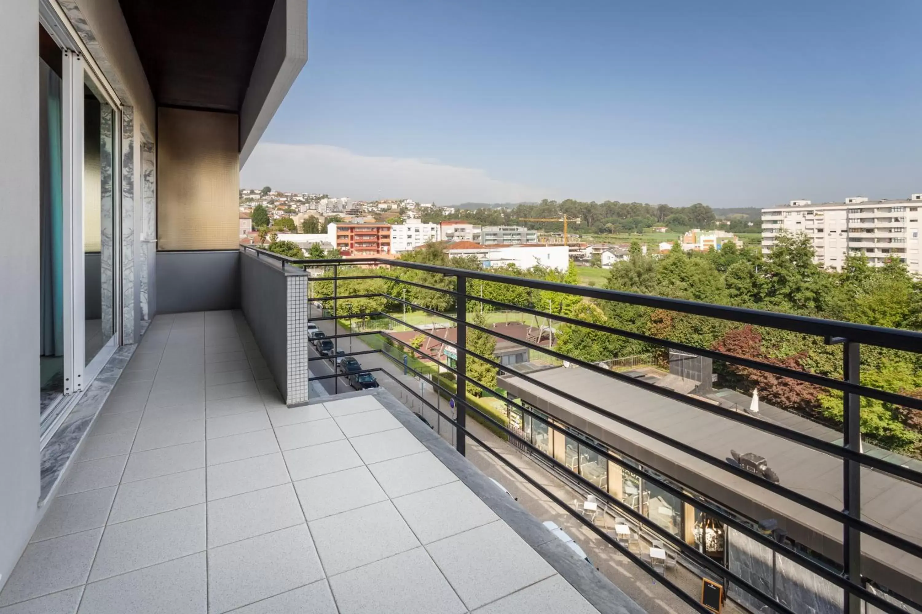 Balcony/Terrace in B&B HOTEL e Apartamentos Felgueiras