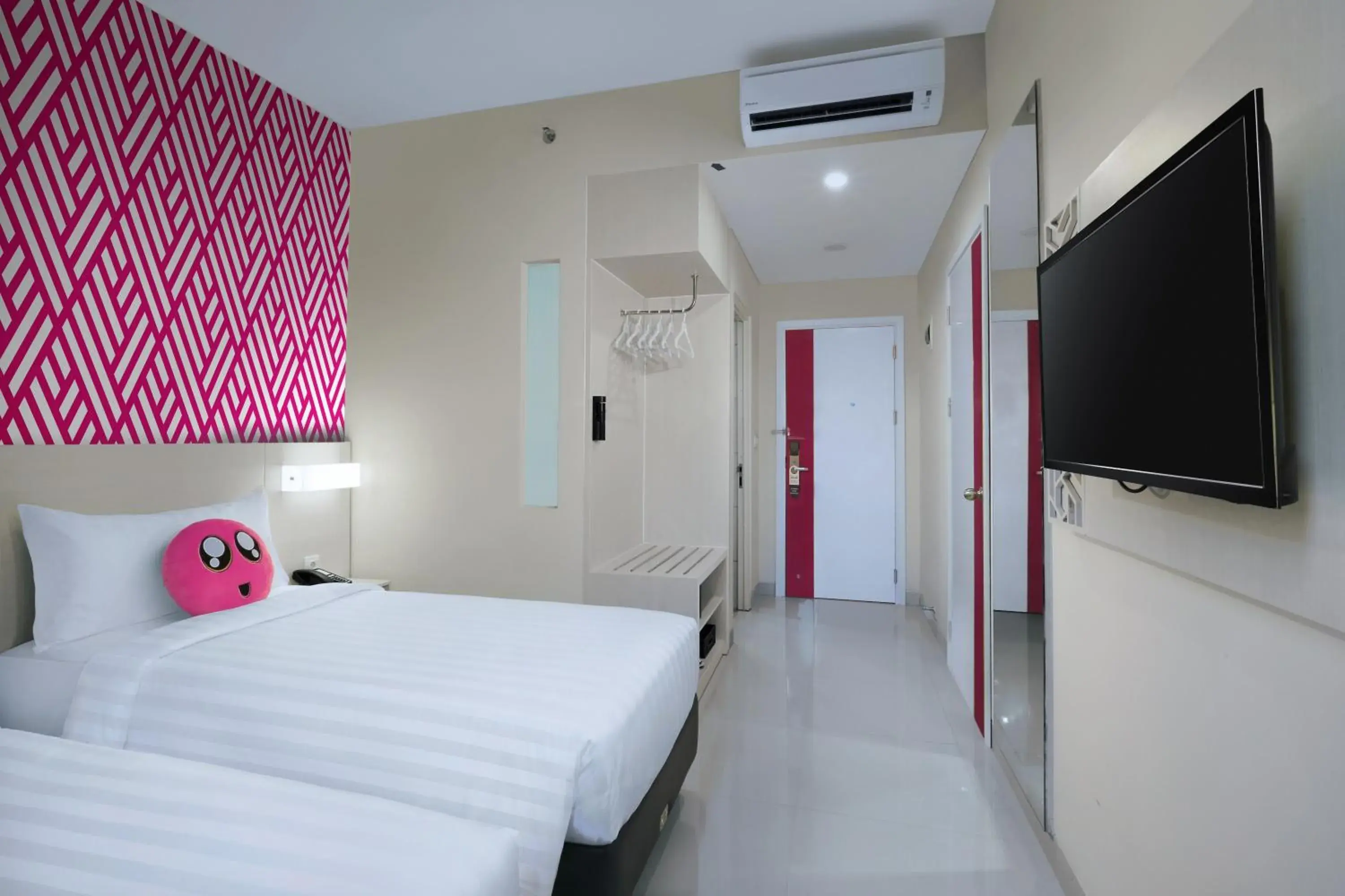 Bed in favehotel Tlogomas Malang