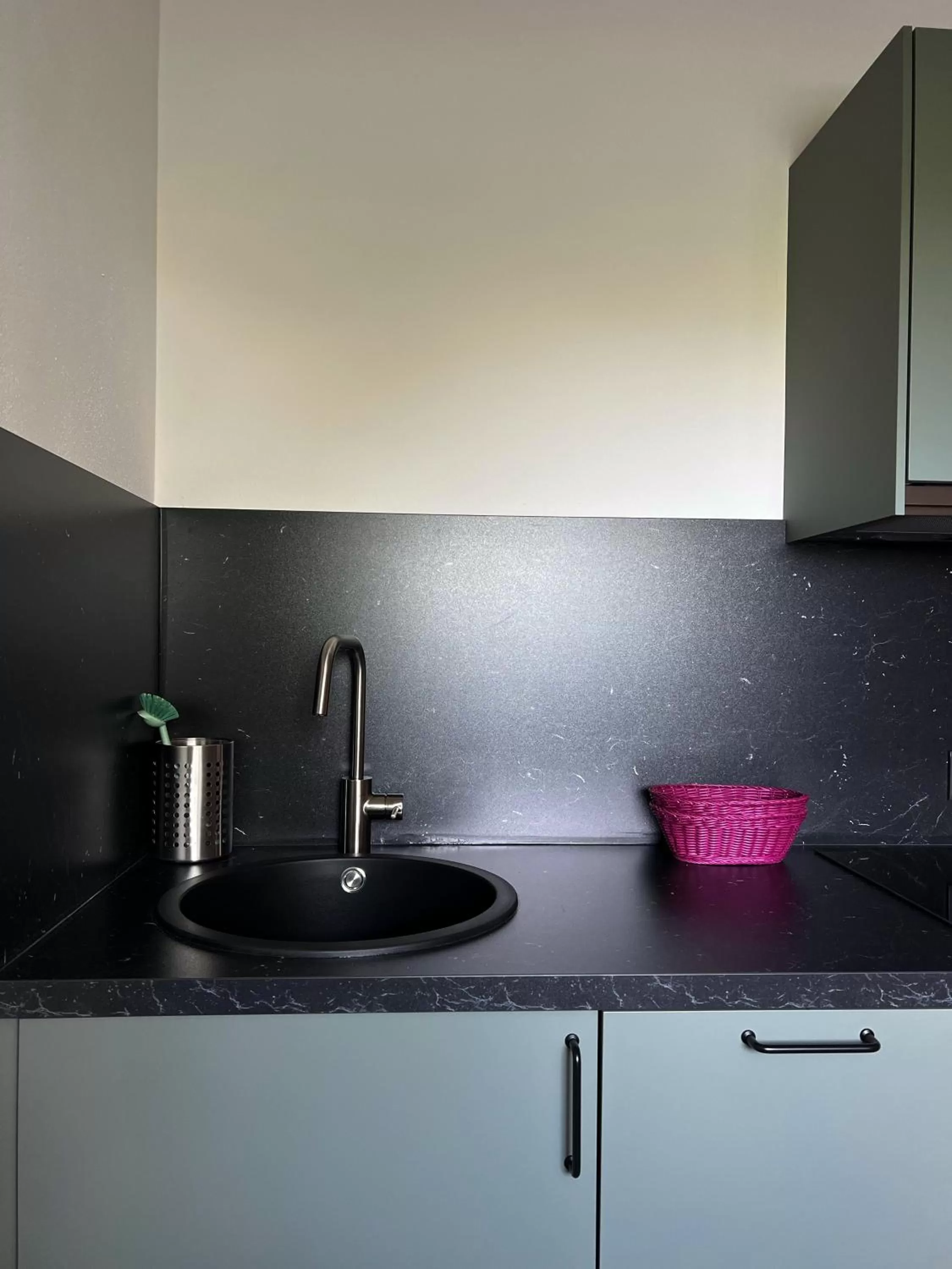 Kitchen or kitchenette in Hotel Prinz