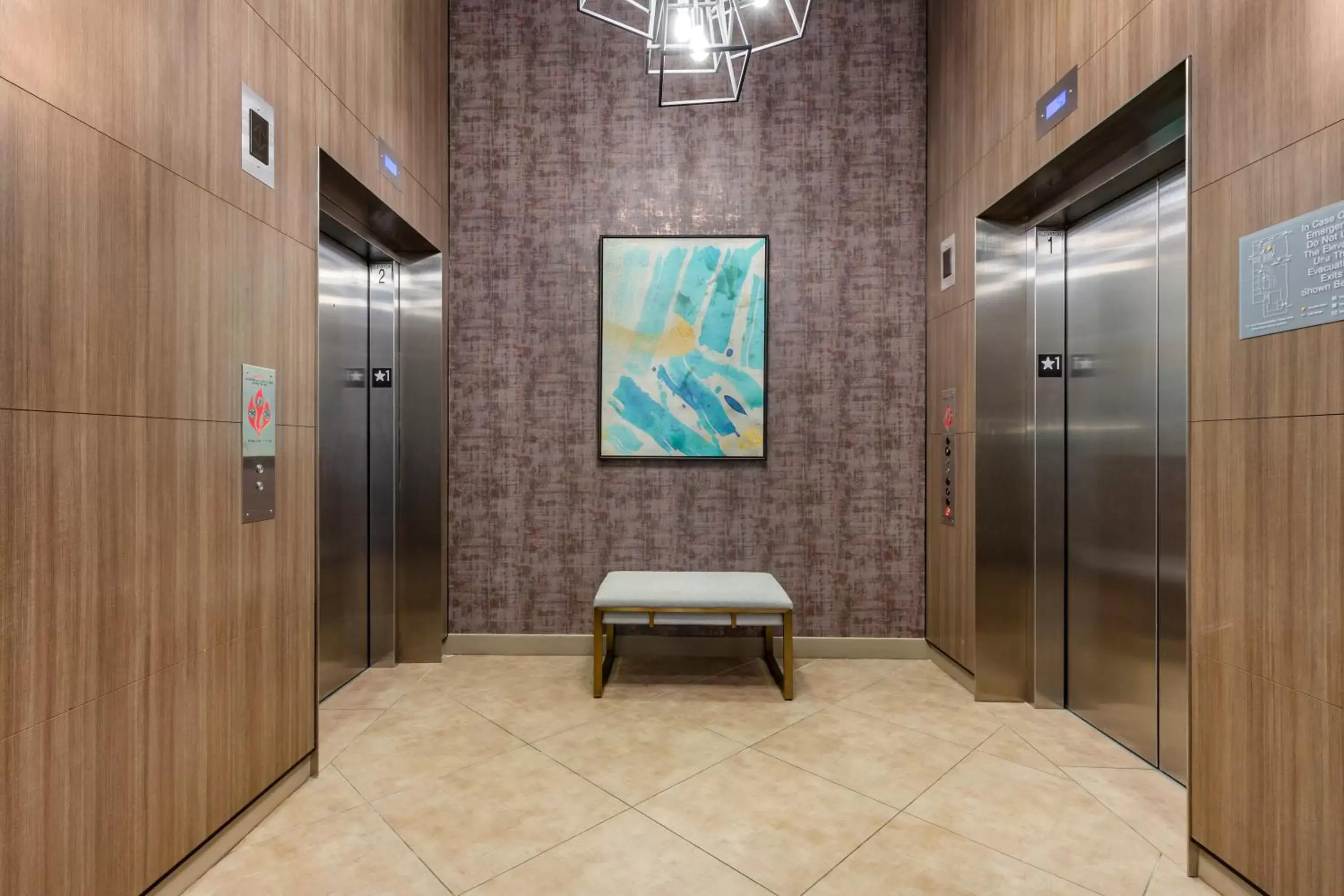 elevator, Bathroom in Cambria Hotel Rockville