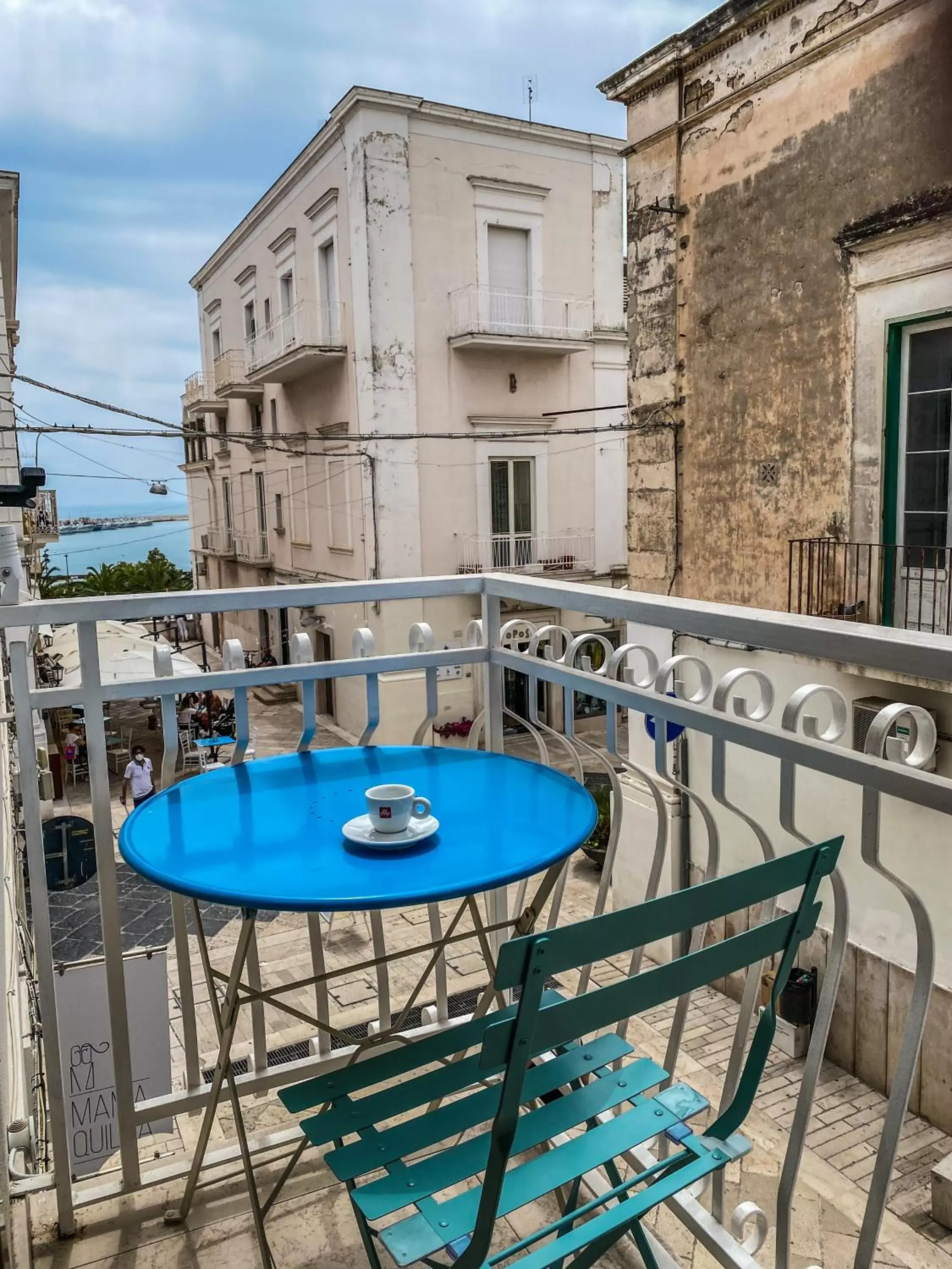 City view, Balcony/Terrace in B & B Casa Manfredi