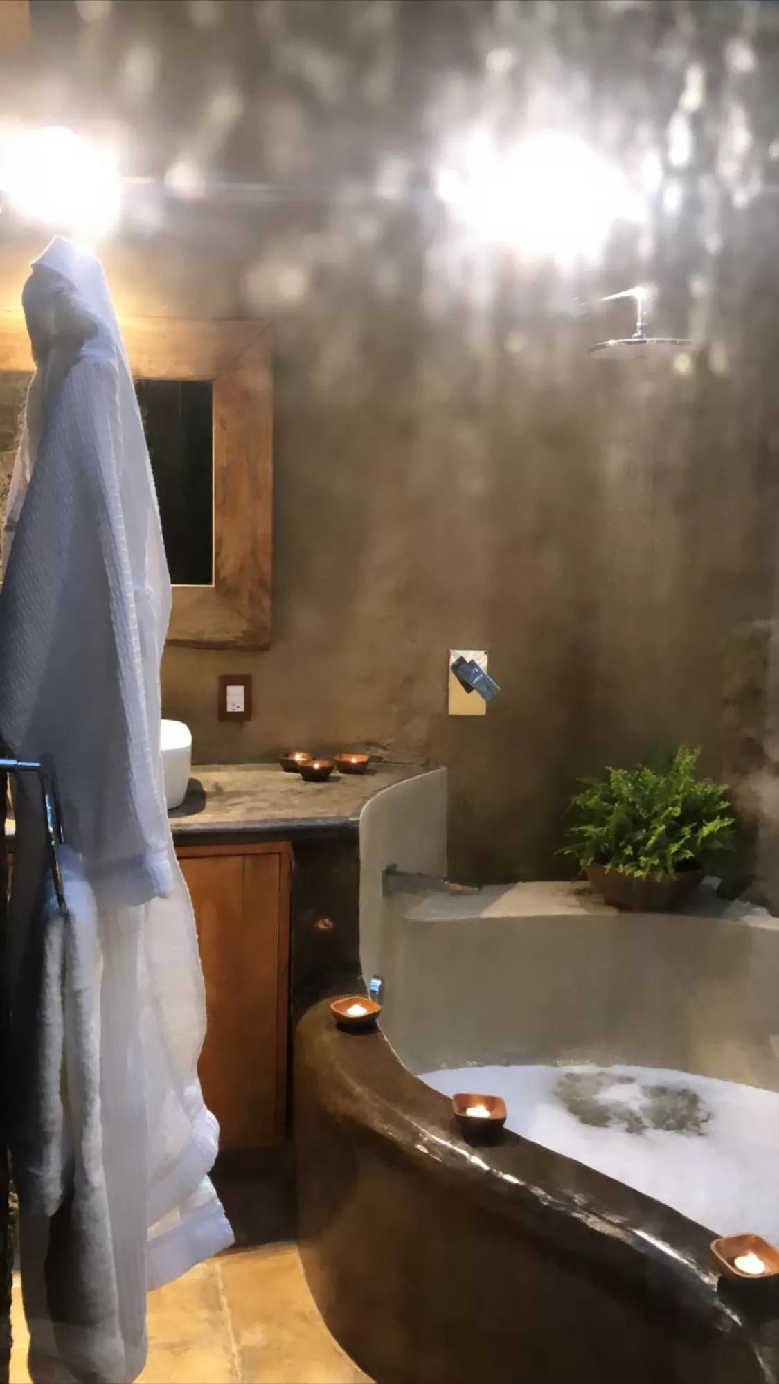 Bath in Valle Místico Hotel Boutique