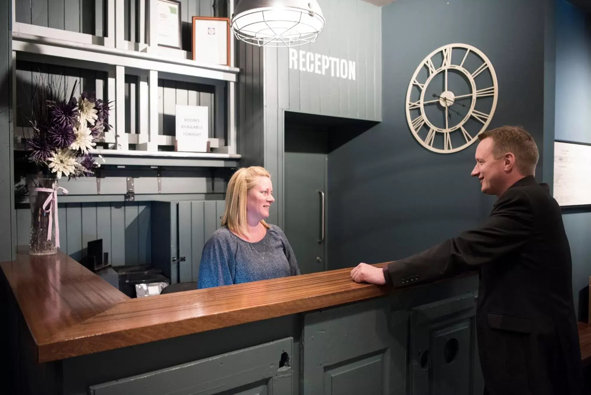 Lobby or reception in The Ship & Trades Lobby or reception in The Ship & Trades