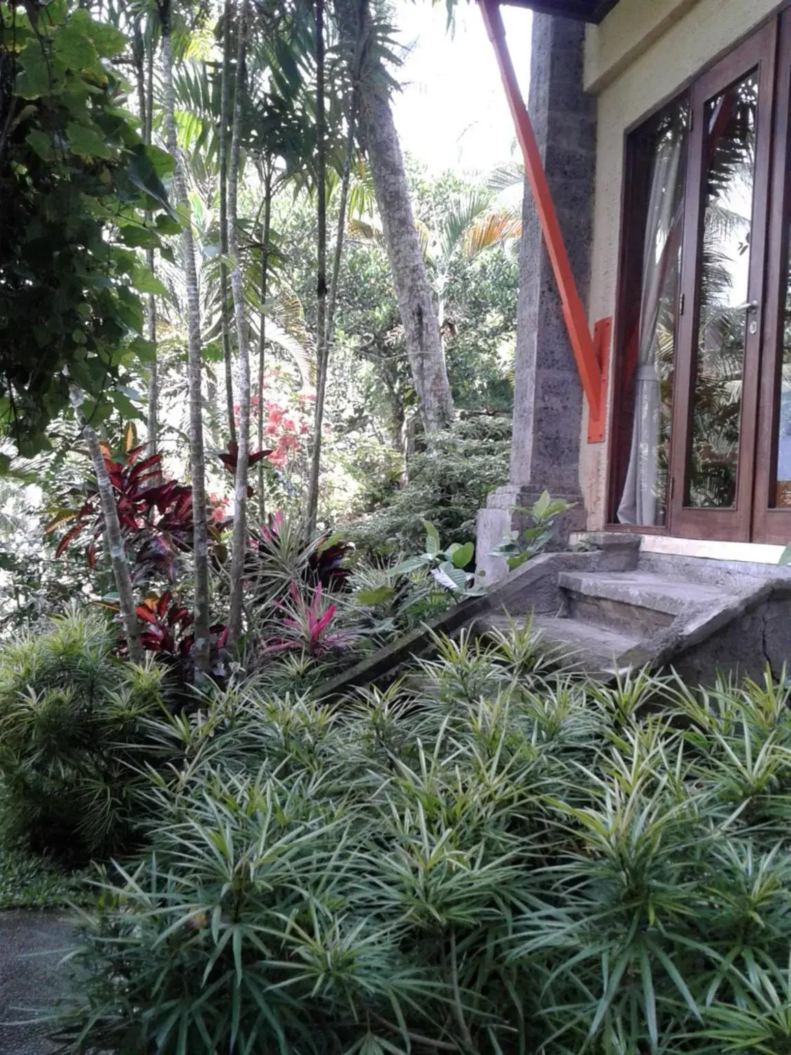 Garden in Anahata Villas and Spa Resort