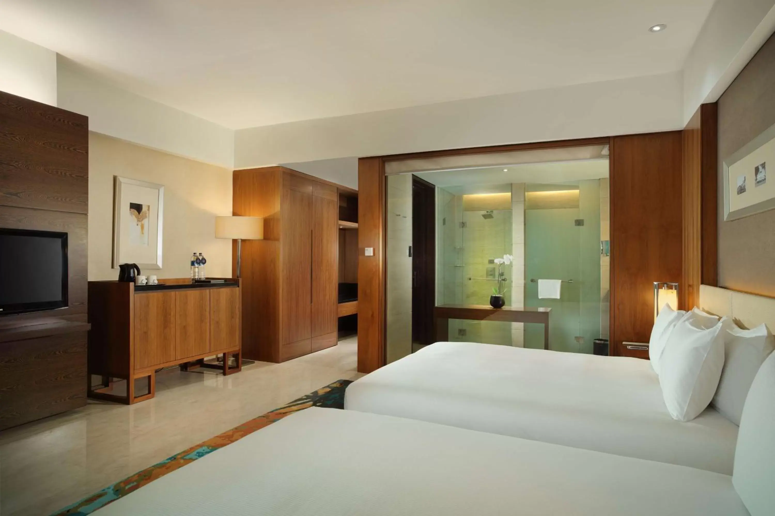 Bed in Hilton Bandung