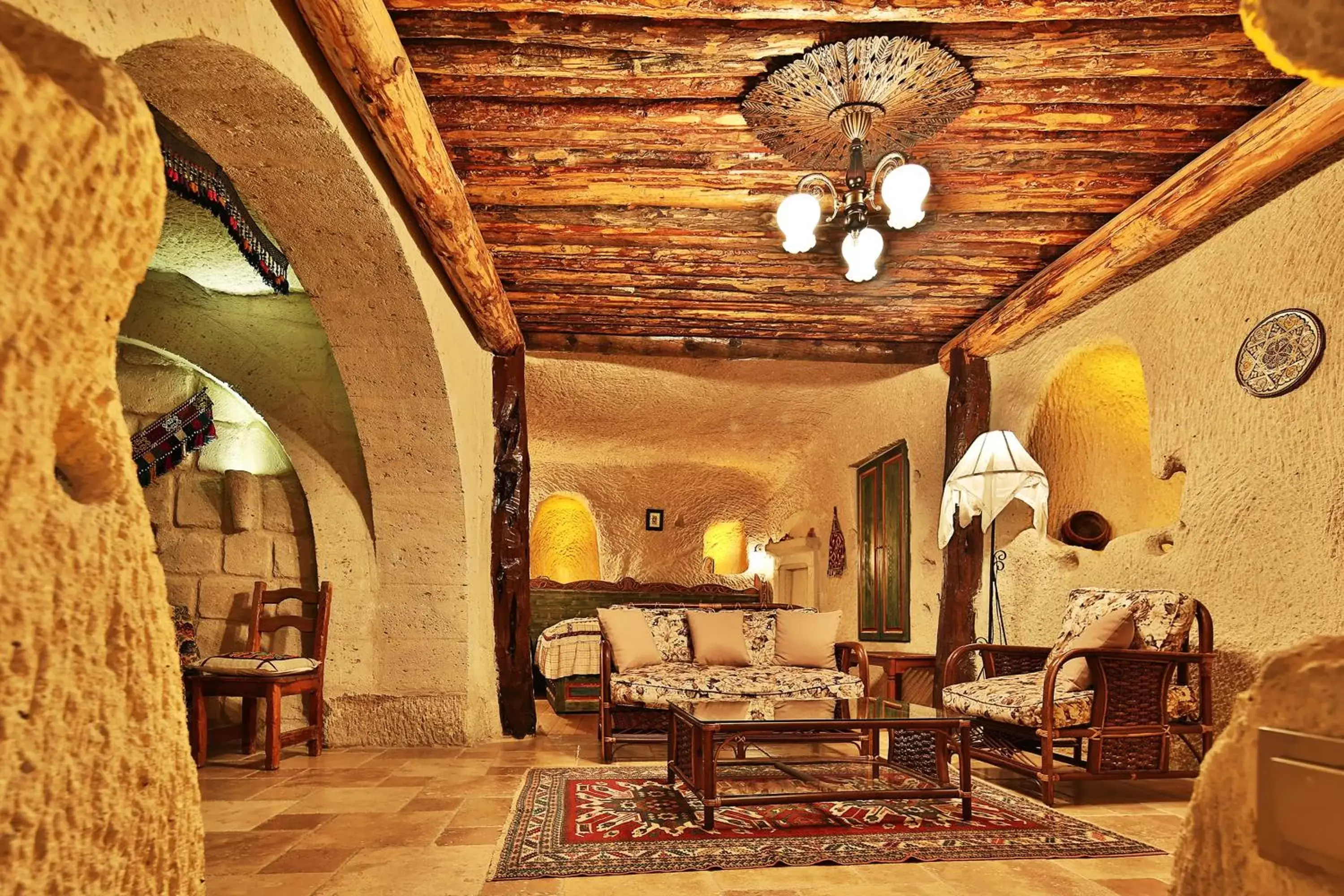 Decorative detail, Seating Area in Cappadocia Cave Suites