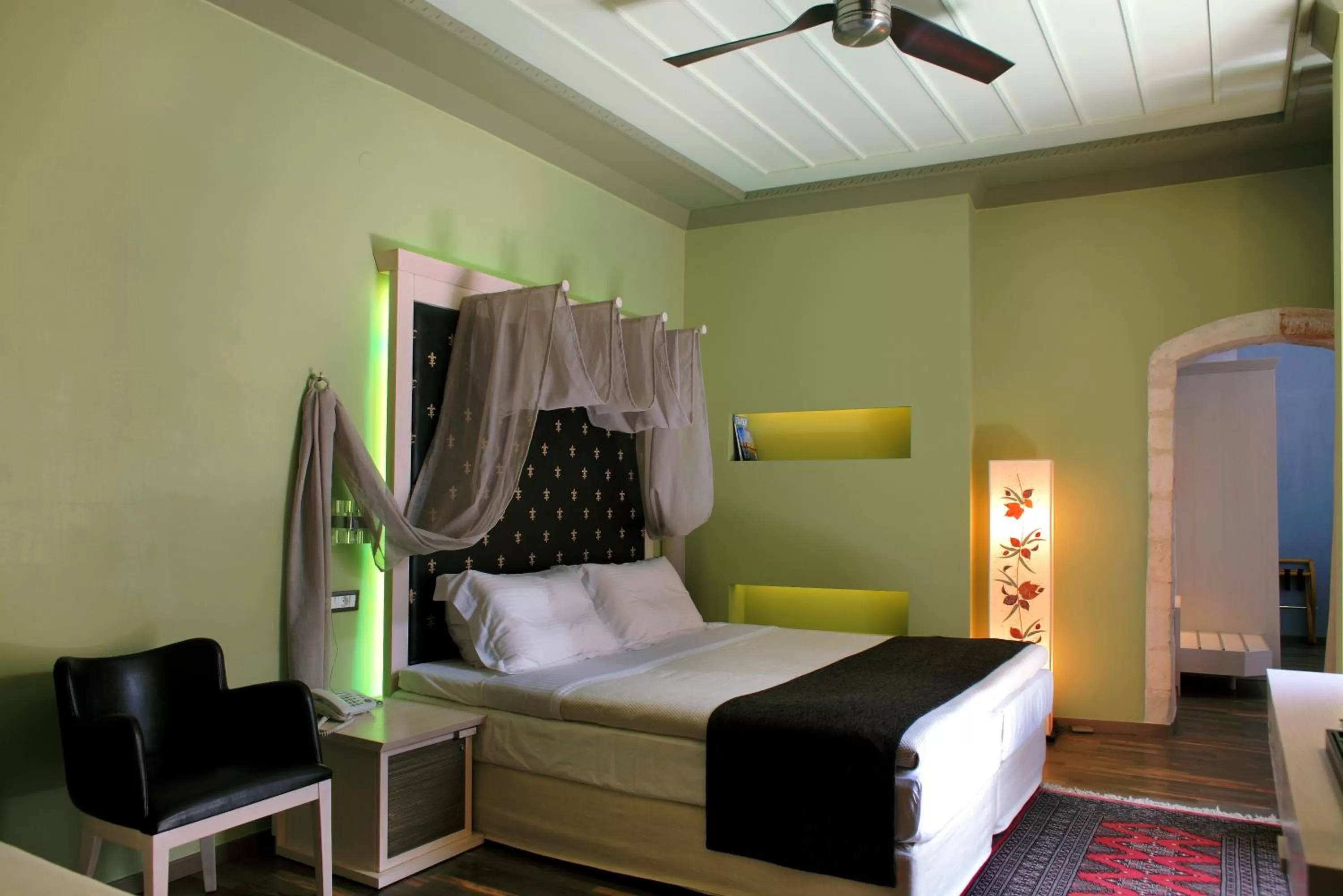 Bed in Elia Fatma Boutique Hotel