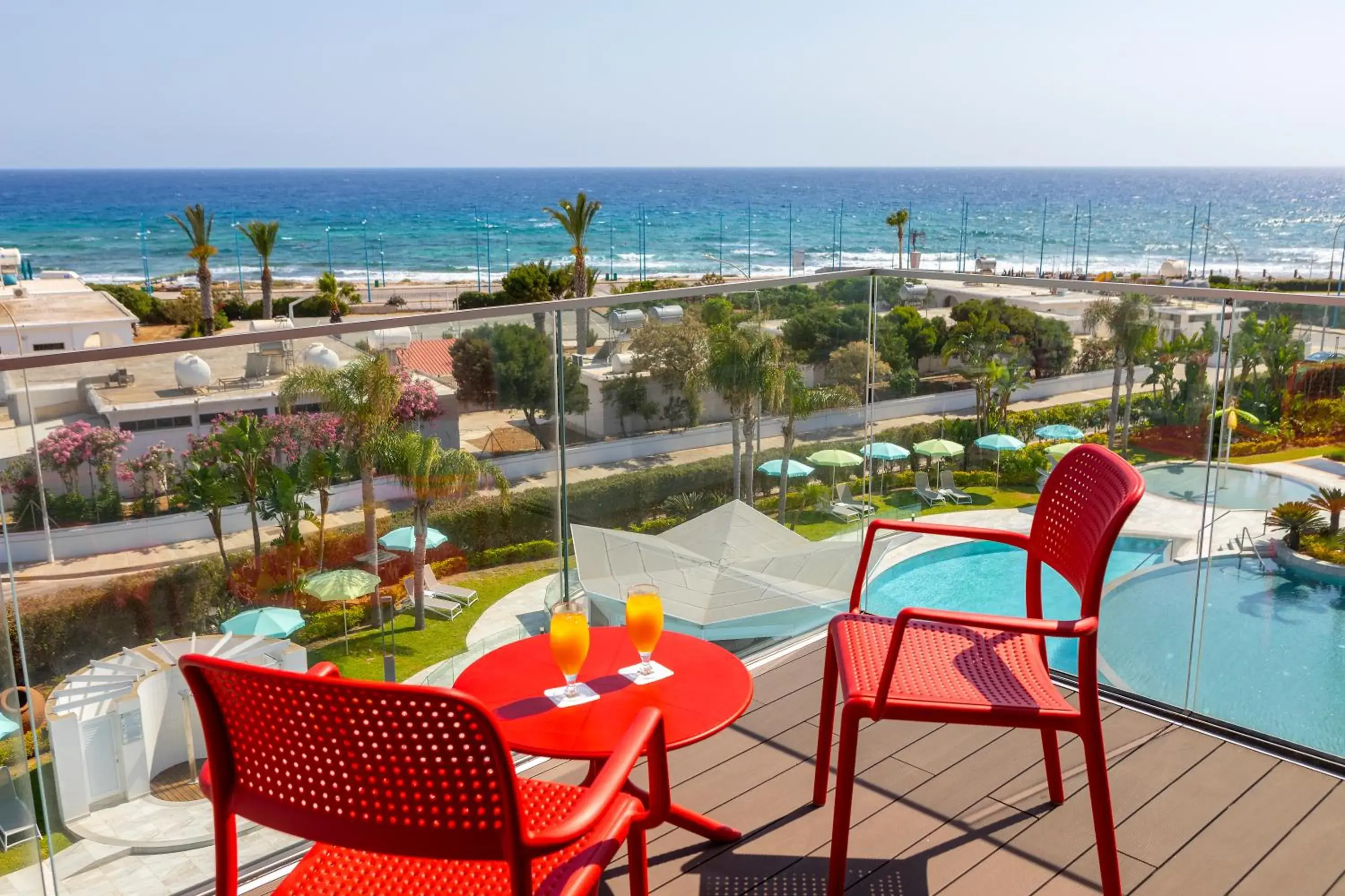 Balcony/Terrace in Faros Hotel