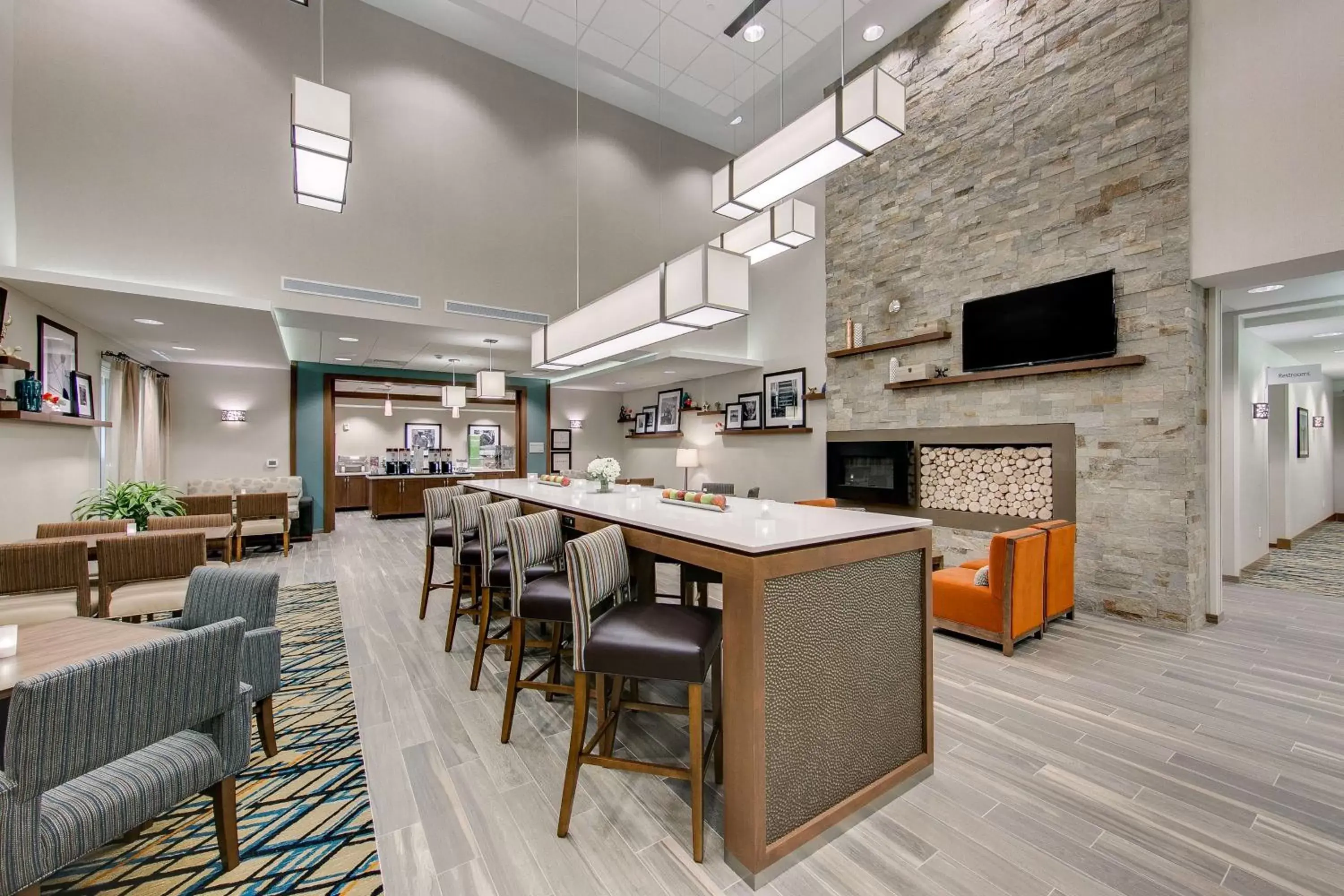 Lobby or reception in Hampton Inn & Suites North Houston Spring