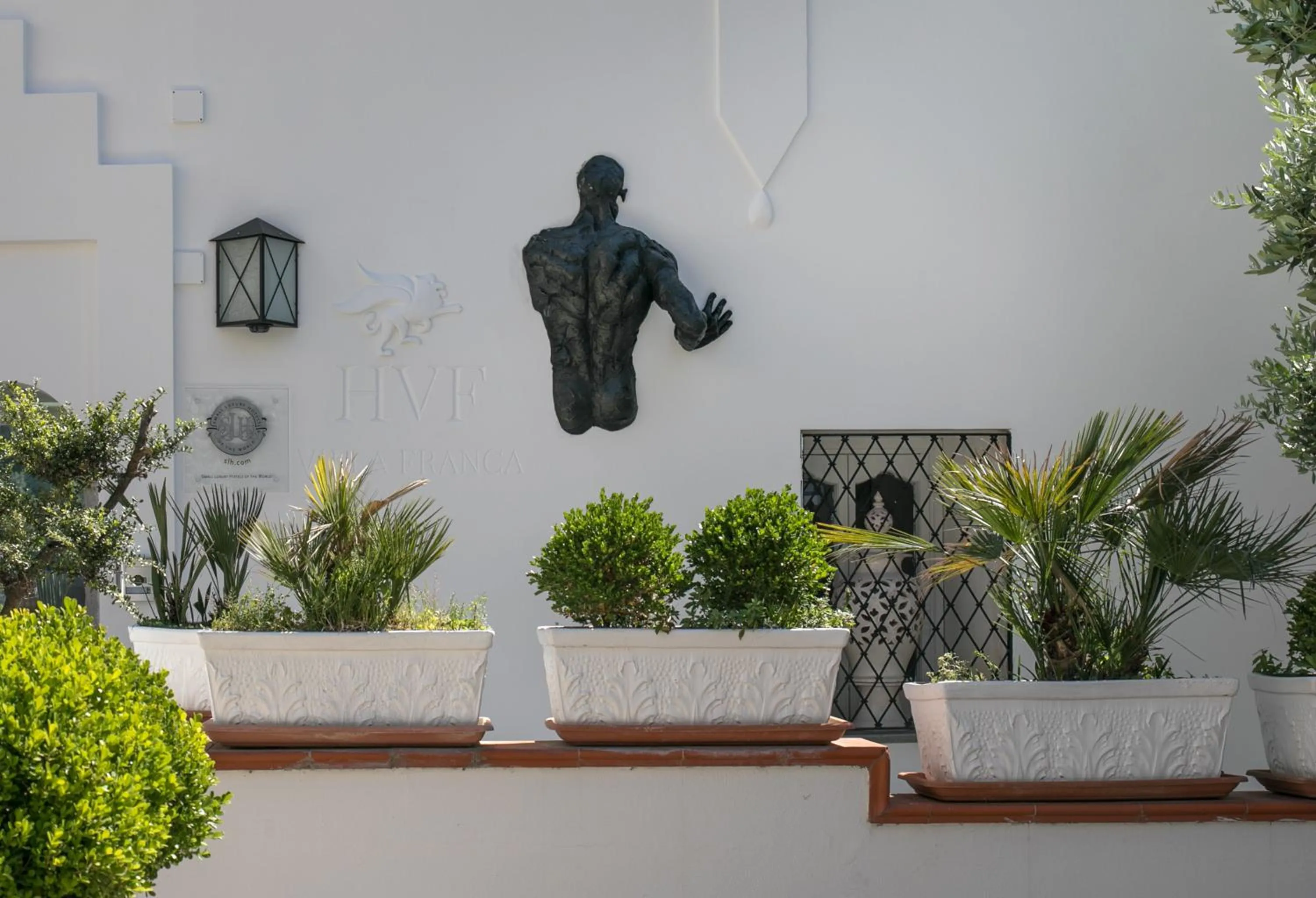 Property building in Hotel Villa Franca