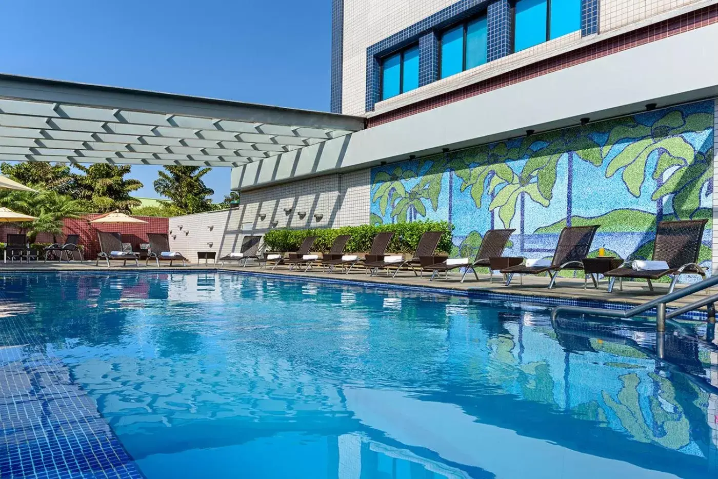 Swimming Pool in Novotel Sao Paulo Center Norte