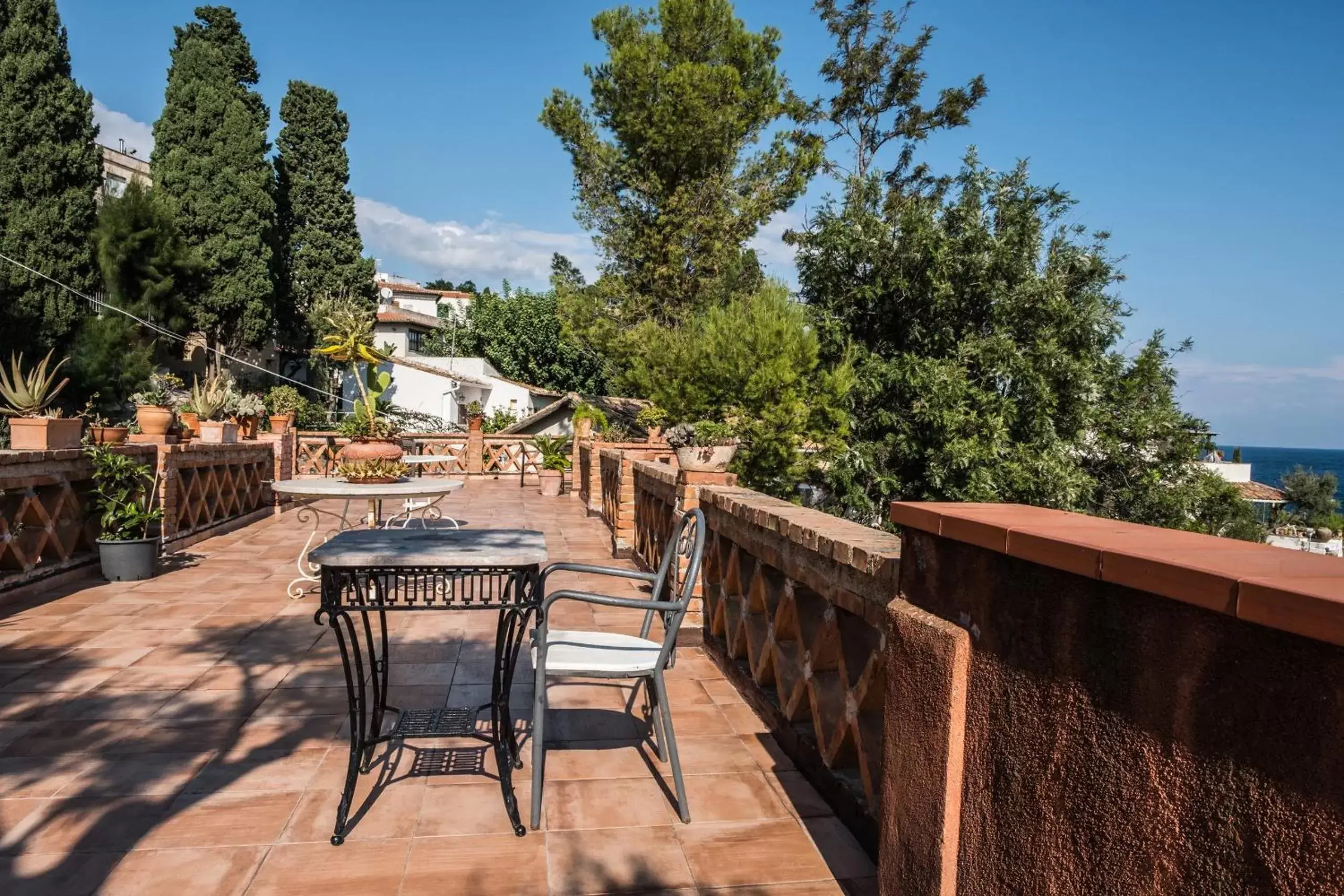 Balcony/Terrace, Patio/Outdoor Area in Hotel Villino Gallodoro