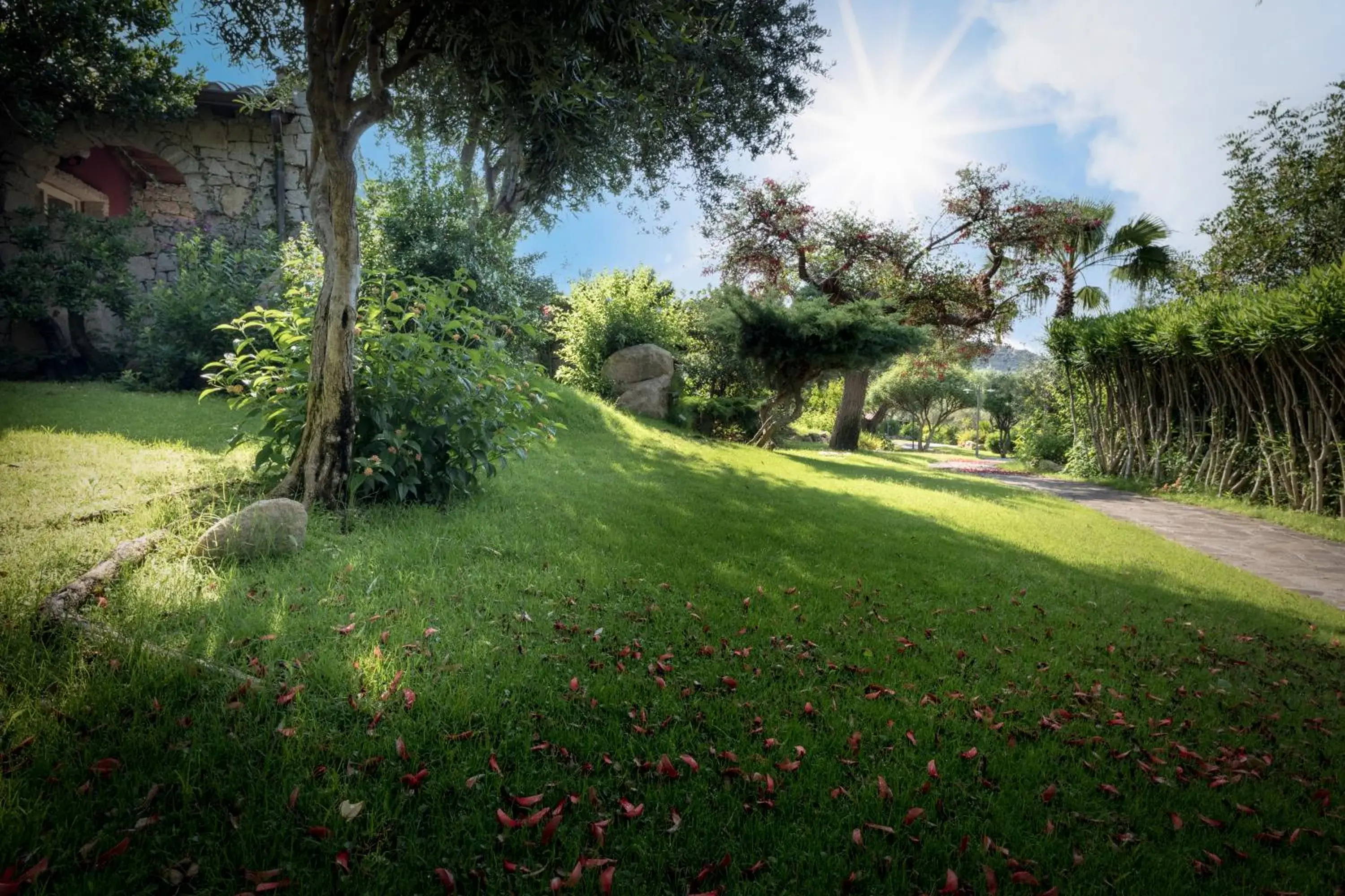 Garden in Cruccùris Resort