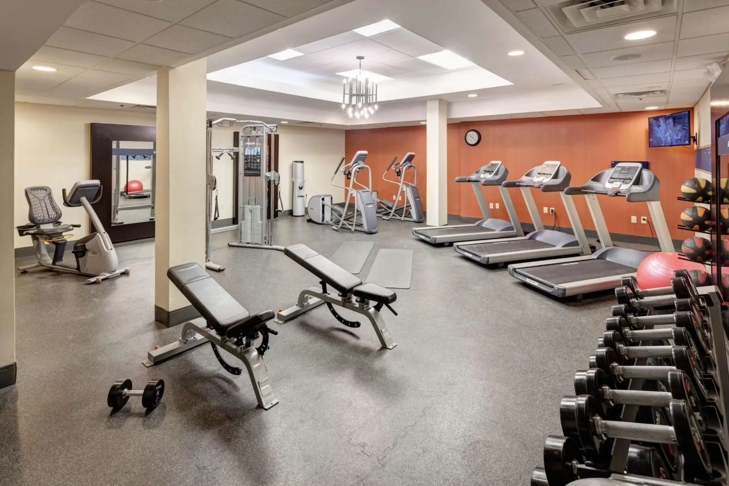 Fitness centre/facilities, Fitness Center/Facilities in Hampton Inn Oceanfront Jacksonville Beach