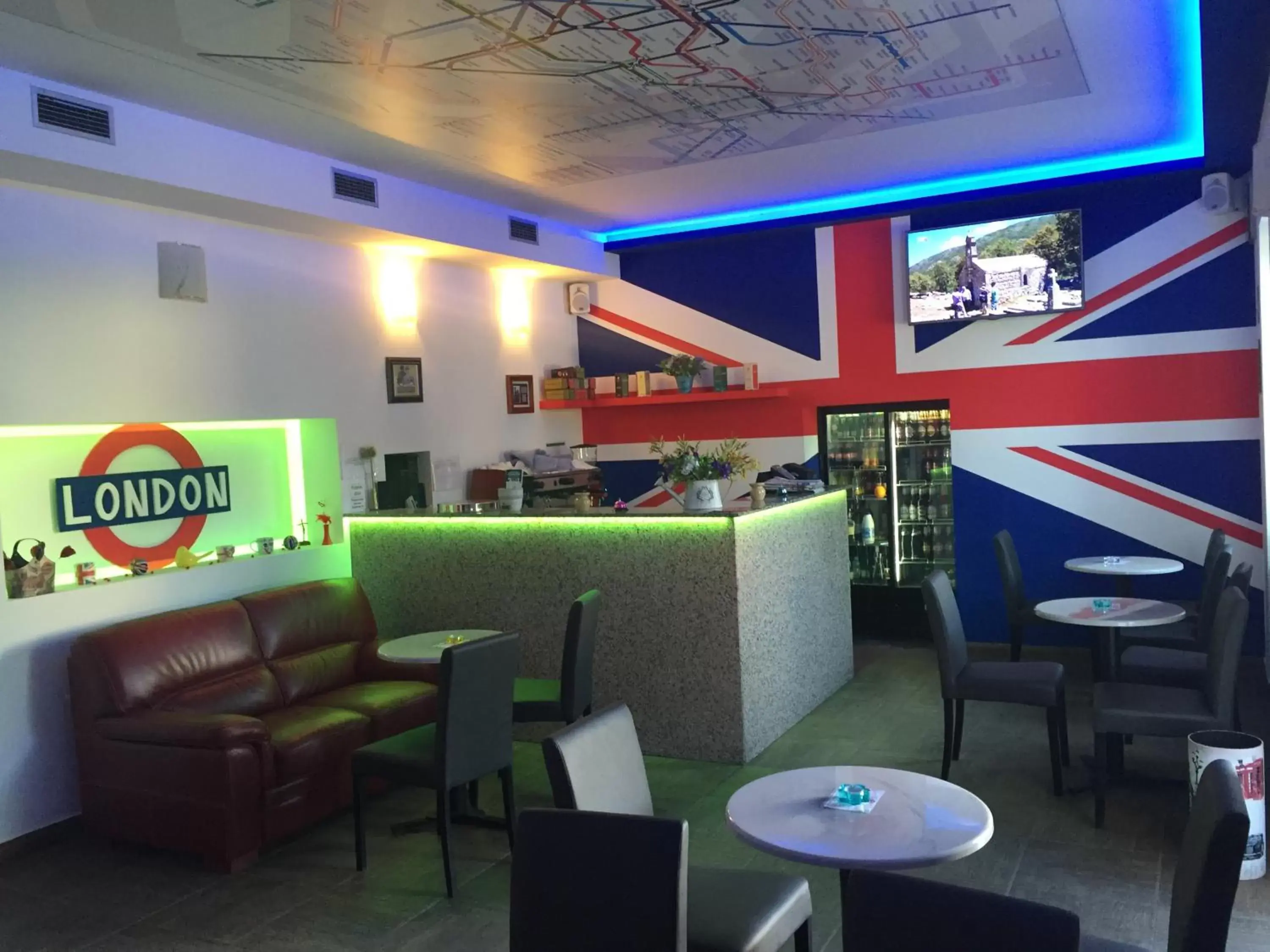 Lounge or bar, Lounge/Bar in Hotel London Rooms Zagreb Airport