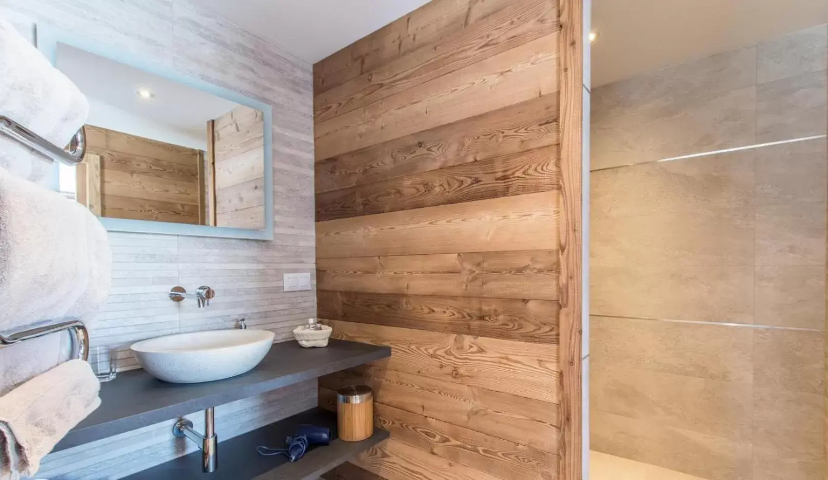 Bathroom in chalet des grands bois
