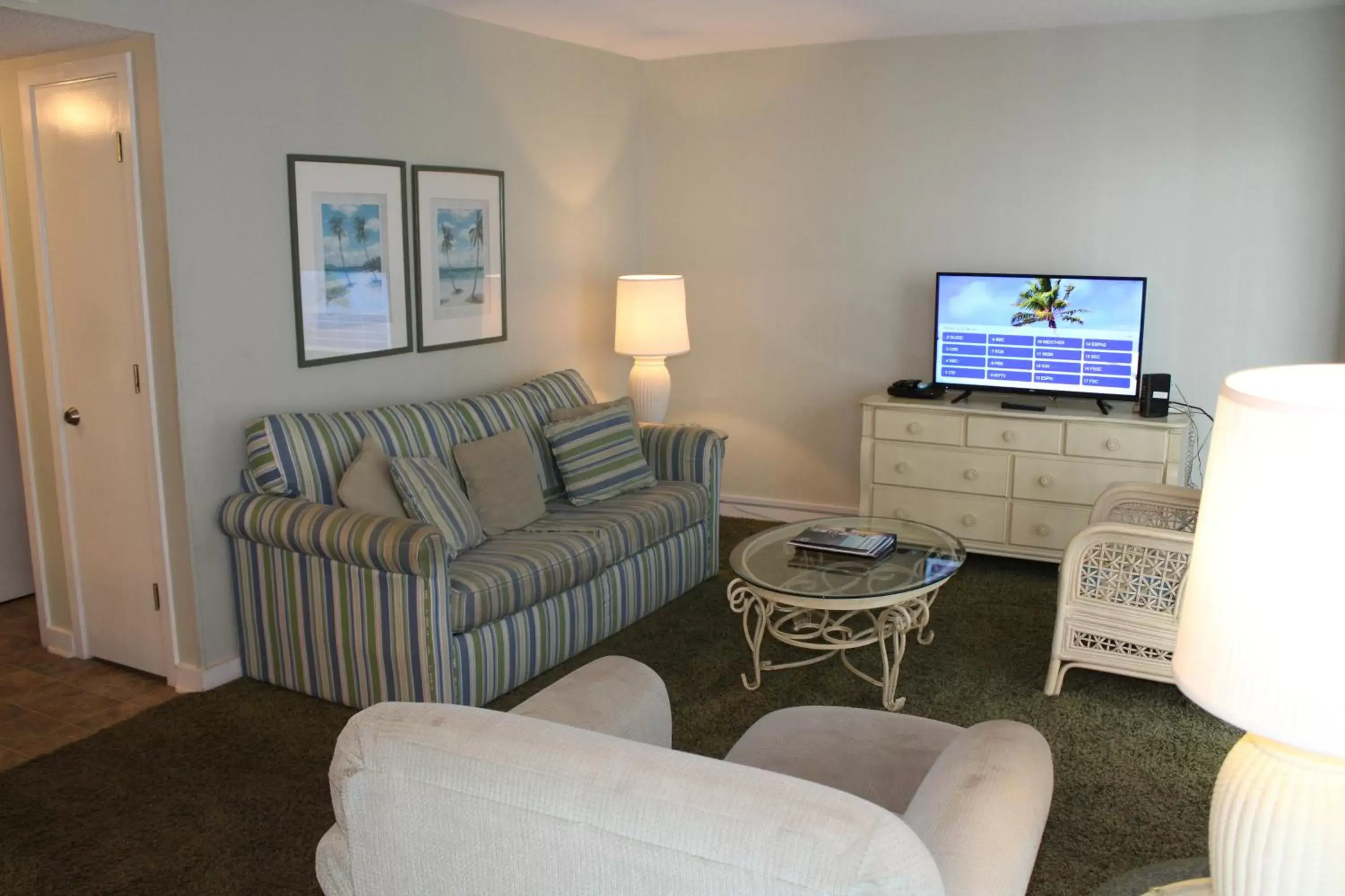 Living room, Seating Area in Myrtle Beach Resort