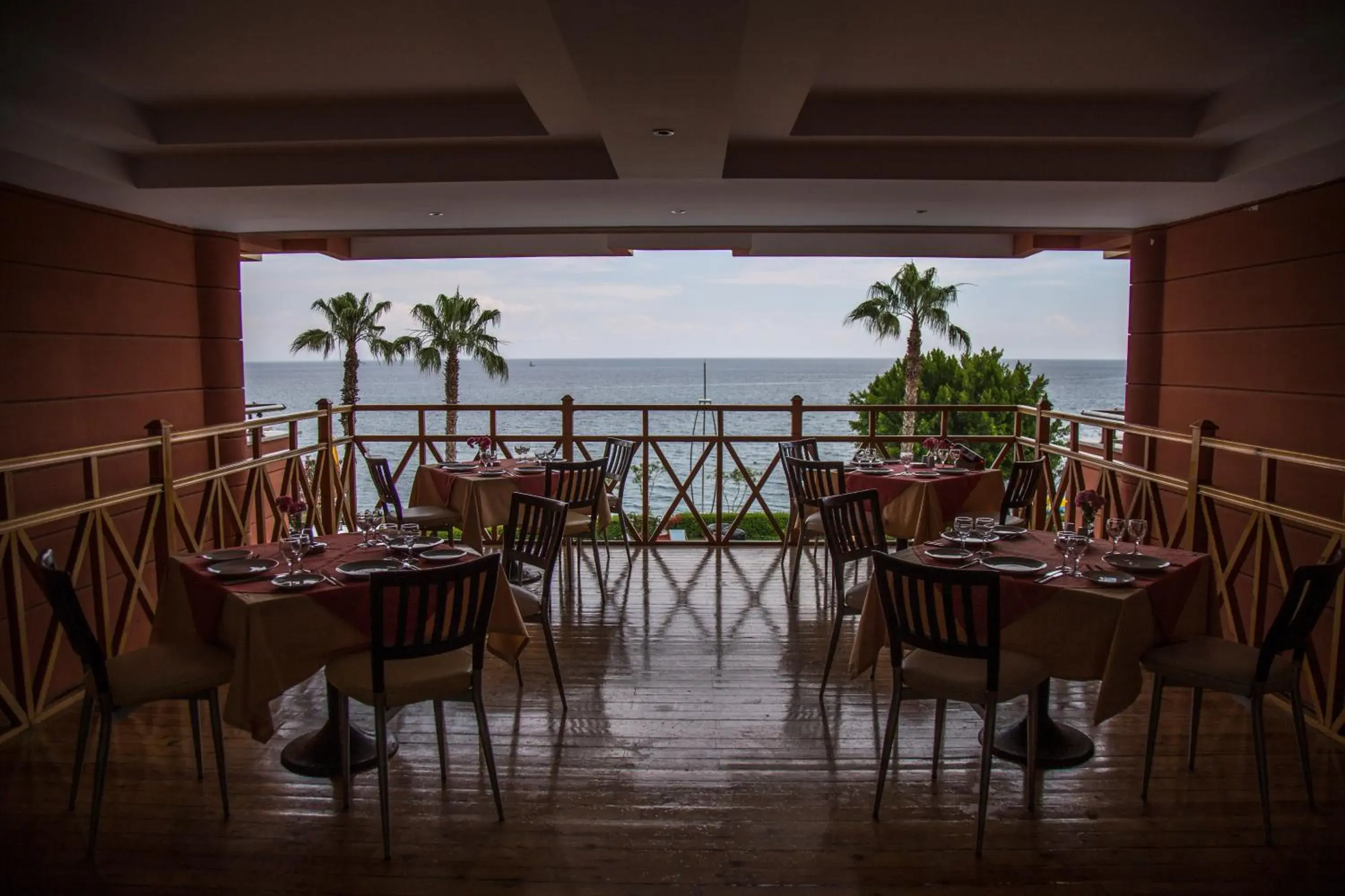 Patio in Valeri Beach Hotel