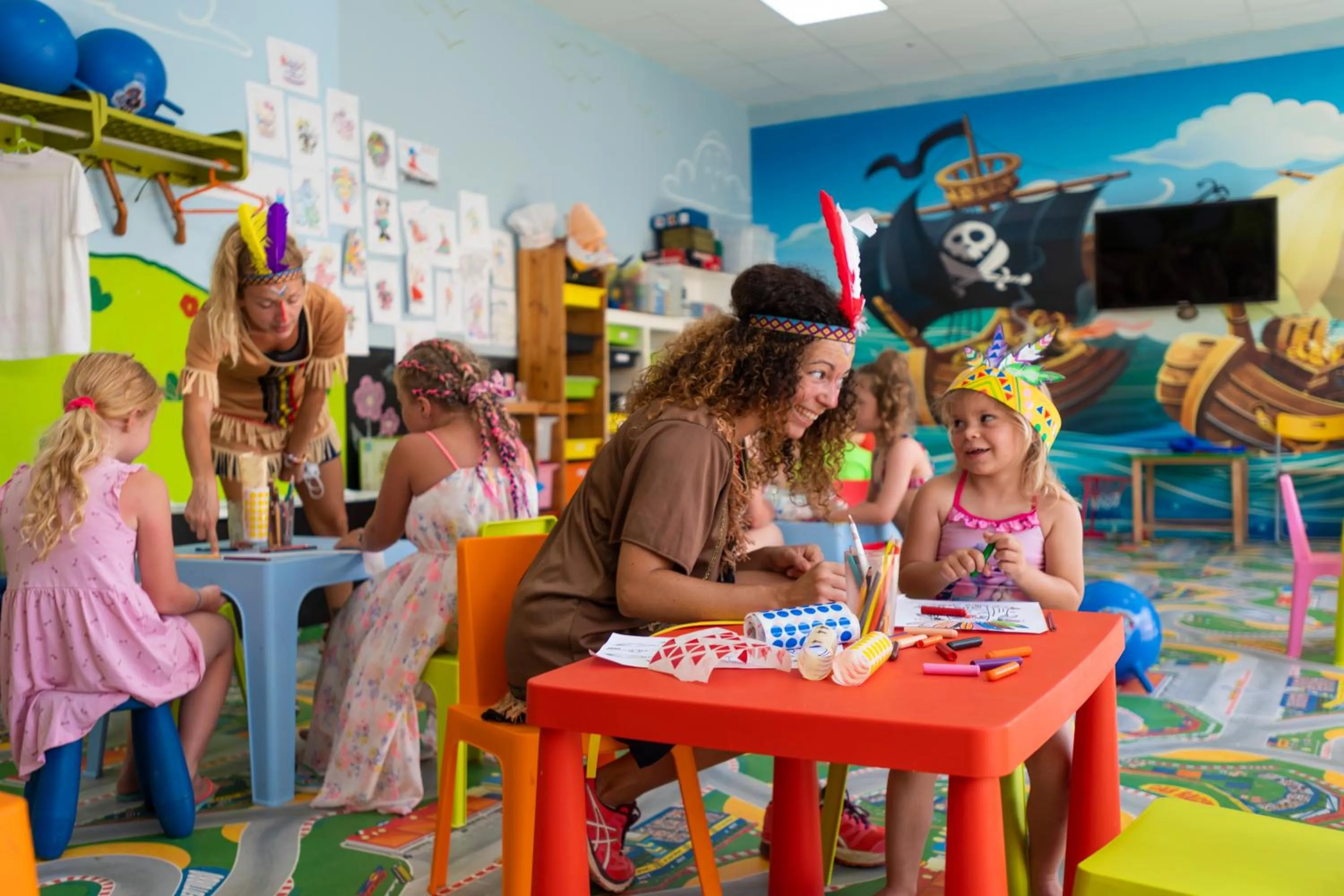 Kids's club in Hotel Condesa