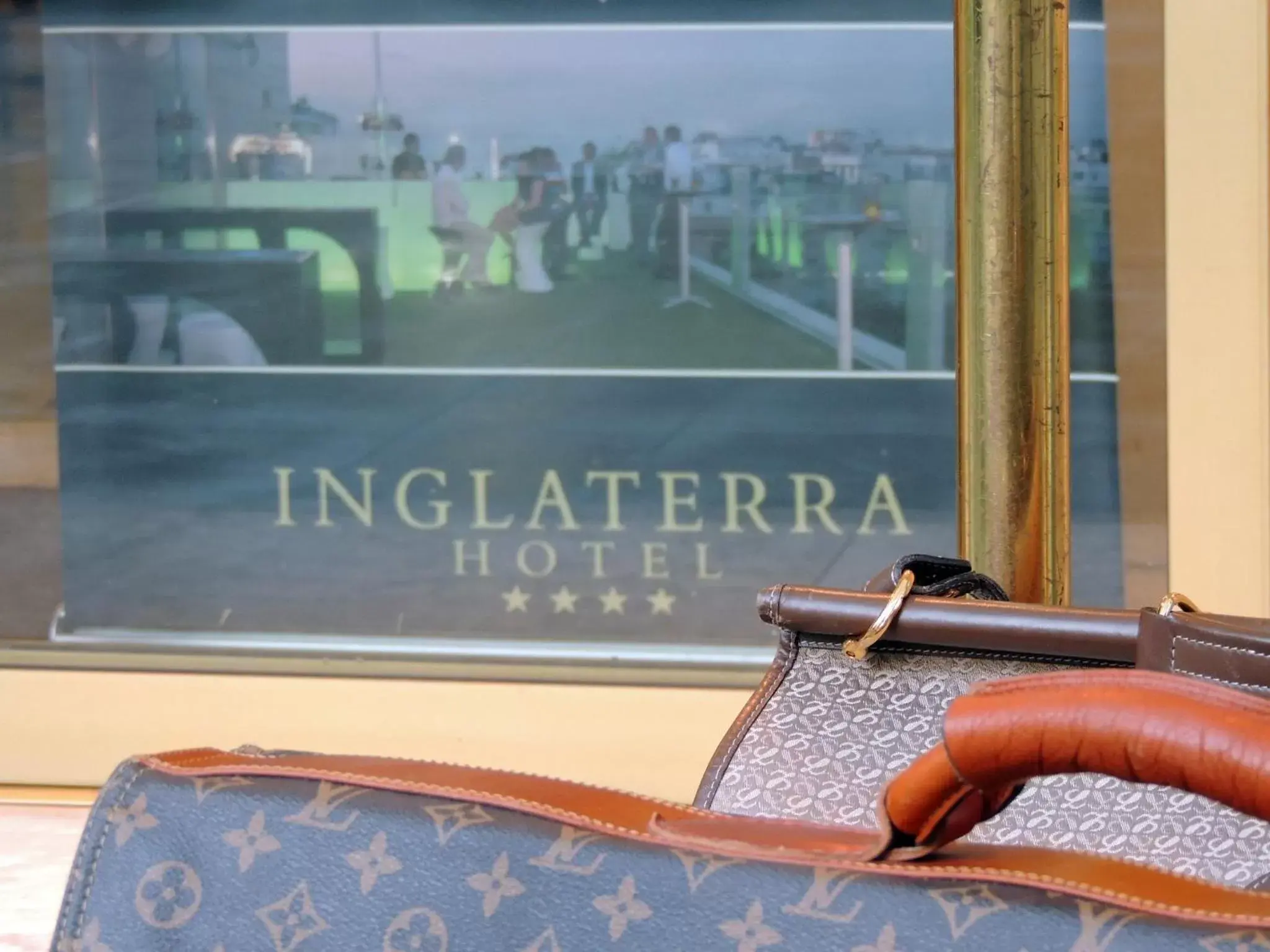 Decorative detail in Hotel Inglaterra