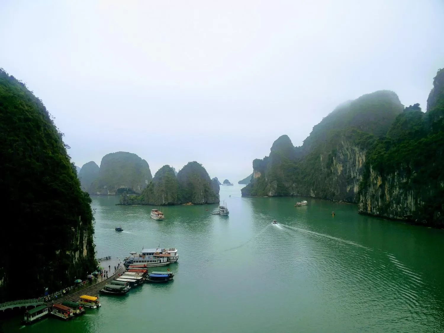 Mountain view in Alex Ha Long Hotel