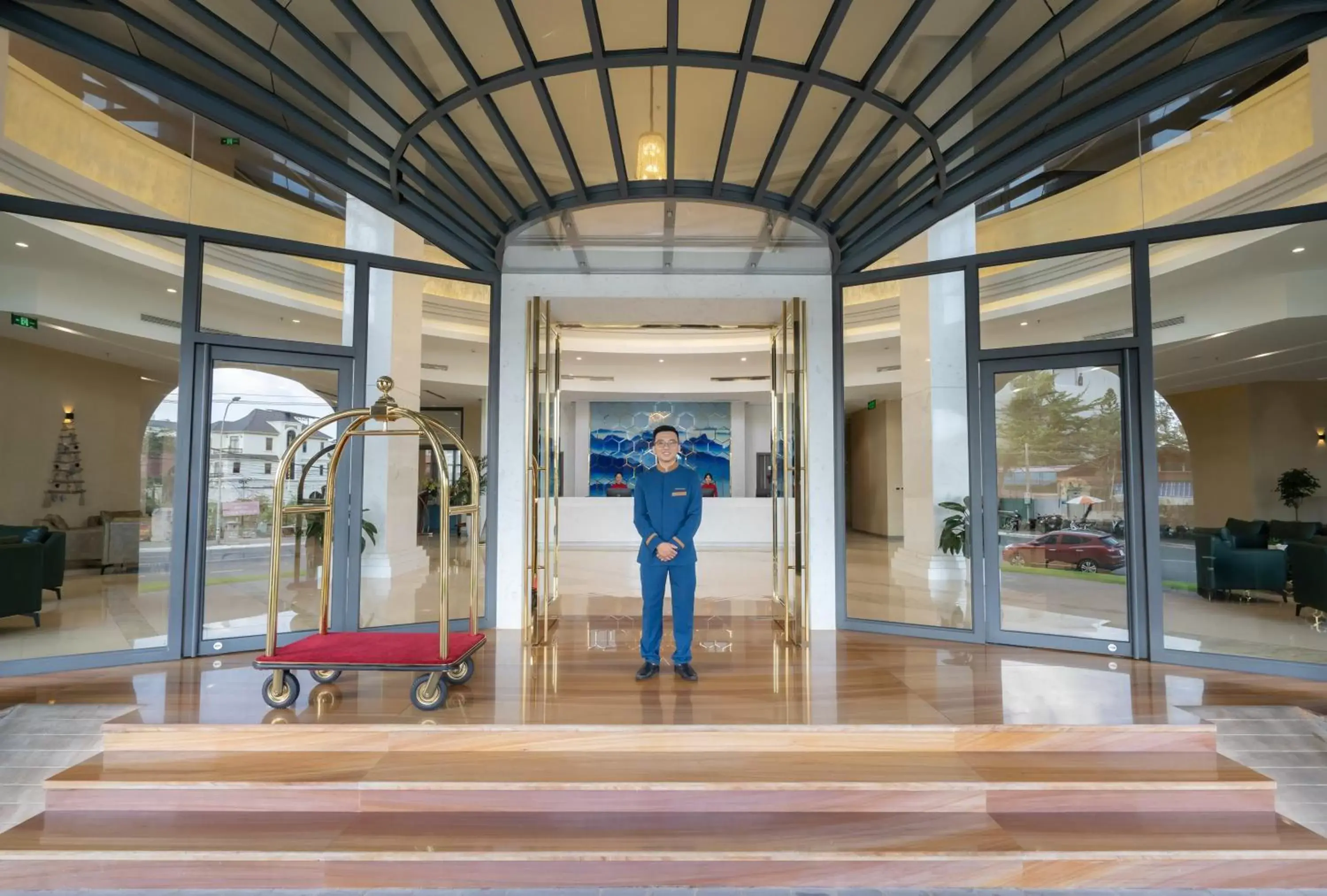 Facade/entrance in The Cap Hotel Facade/entrance in The Cap Hotel